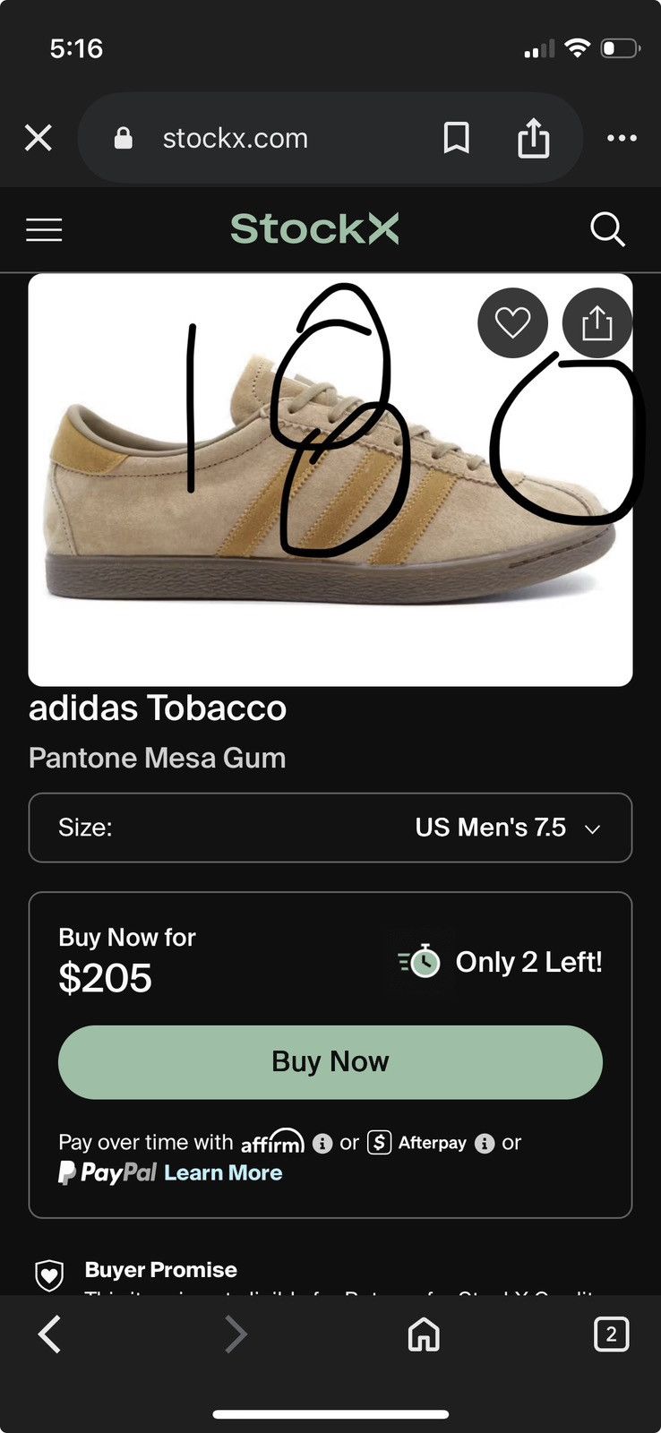 Adidas adidas Tobacco Size US 7 / IT 37 - 7 Thumbnail