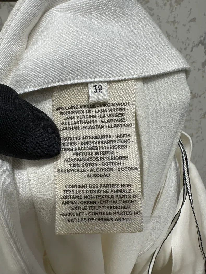 Hermes Hermes Beige Wide Leg Pants Size 25" / US 0 / IT 36 - 4 Thumbnail