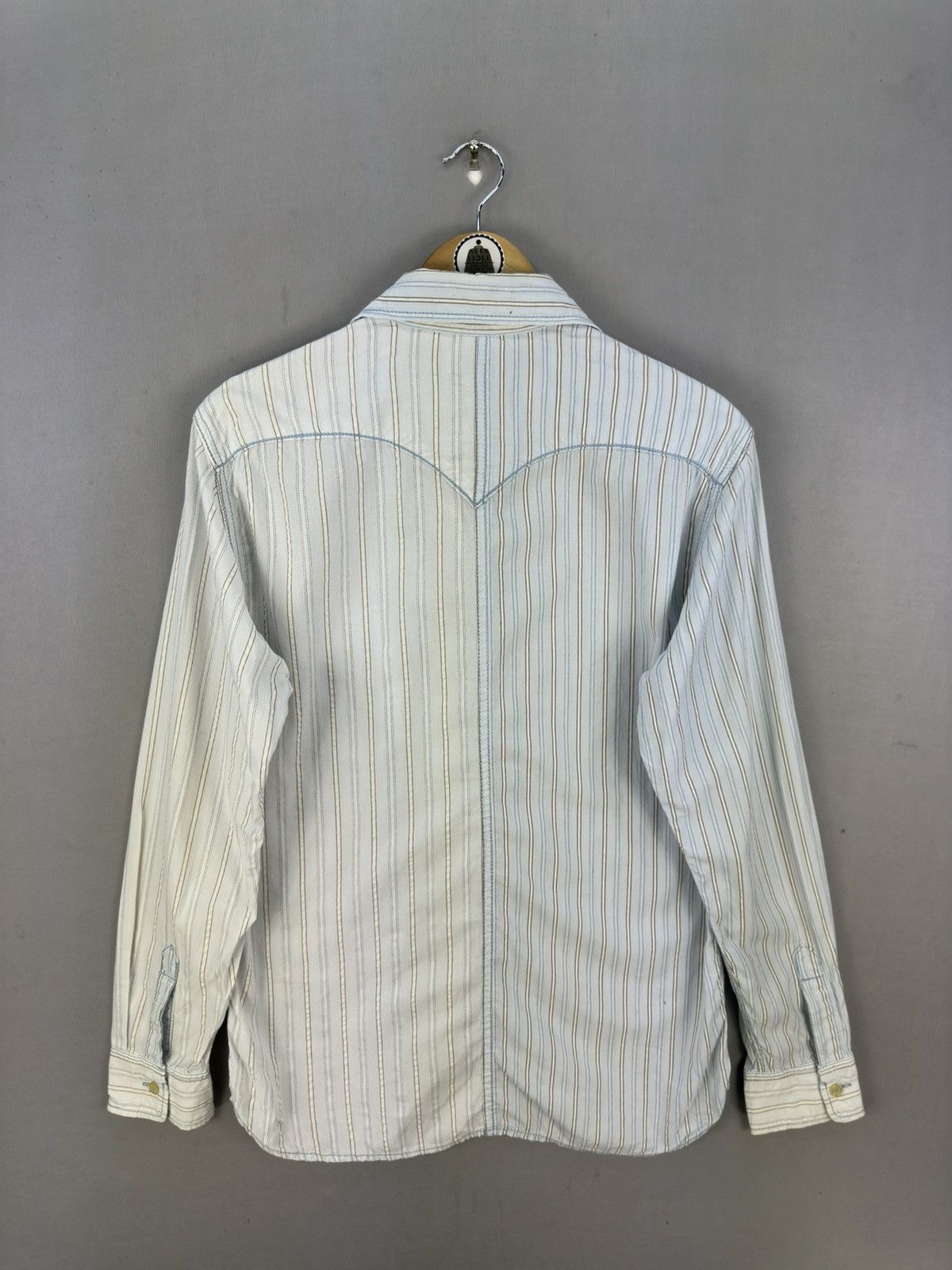 Levi's Levis Red Tab Two Tone Worker Shirt Size US M / EU 48-50 / 2 - 4 Thumbnail
