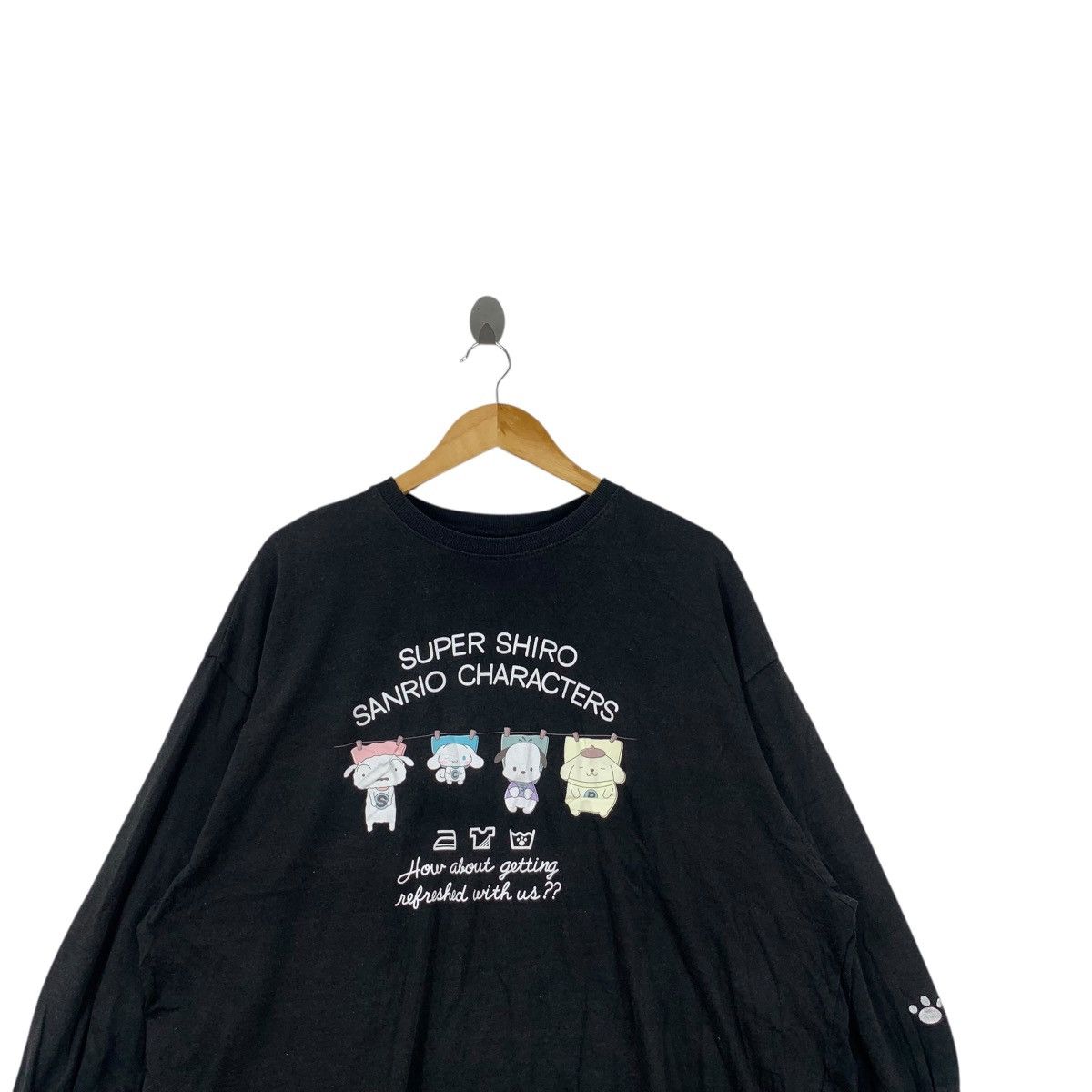 Other SUPER SHIRO CARTOON Sanrio Character Anime Sweatshirt Size 3XL / US 20-22 - 2 Thumbnail
