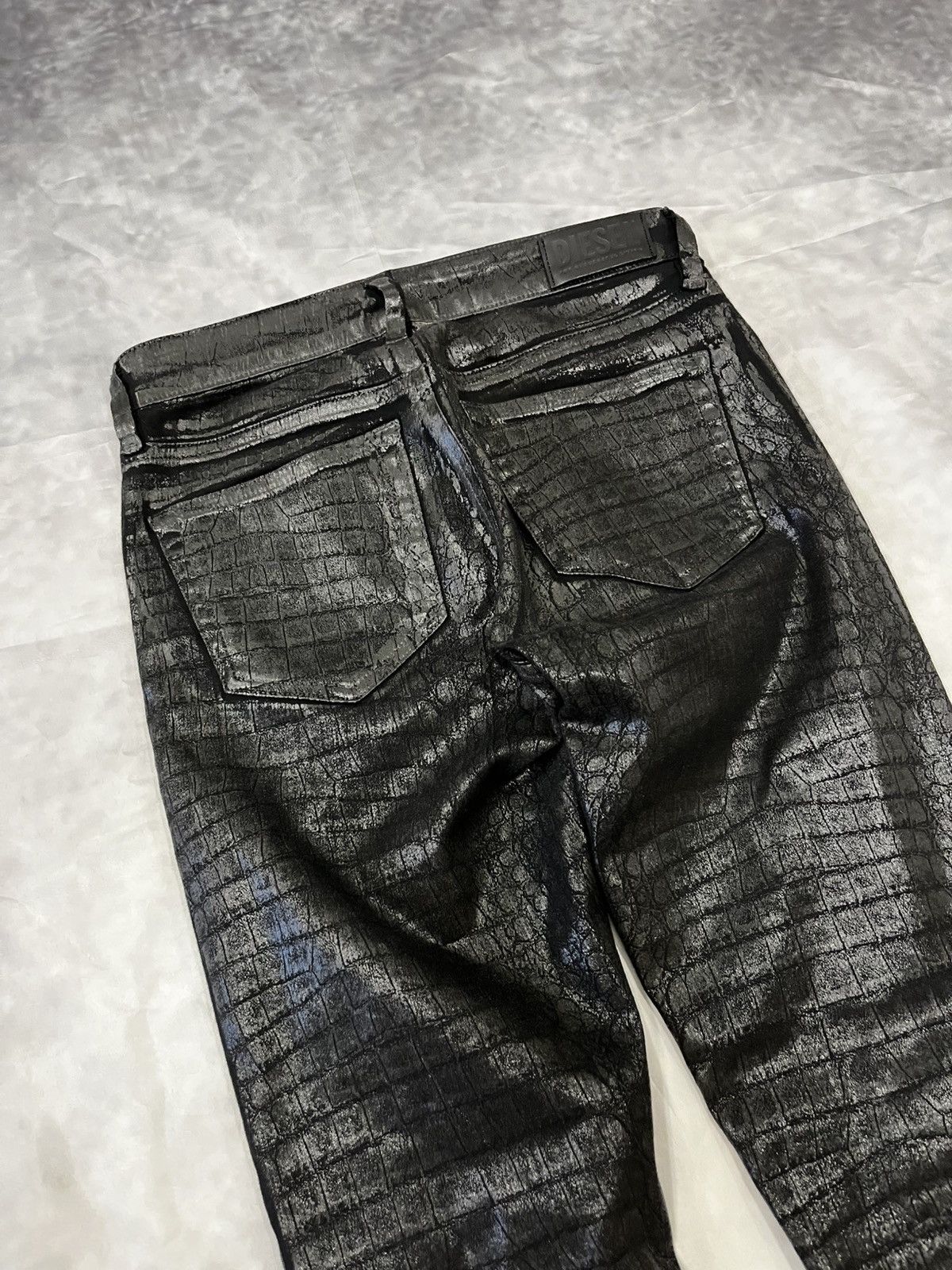 Diesel Diesel Skinny Luster Denim Hedi Slimane Style Jeans Size US 26 / EU 42 - 7 Thumbnail