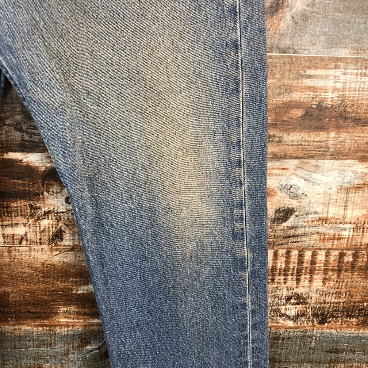Levi's 501xx Levis Blue Denim jeans Pants #A2572 Size US 35 - 10 Thumbnail