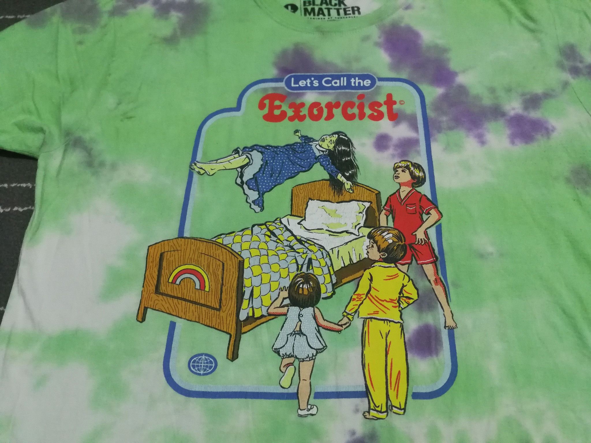 Vintage Exorcist X black matter tie die L 1894 Size US L / EU 52-54 / 3 - 5 Thumbnail