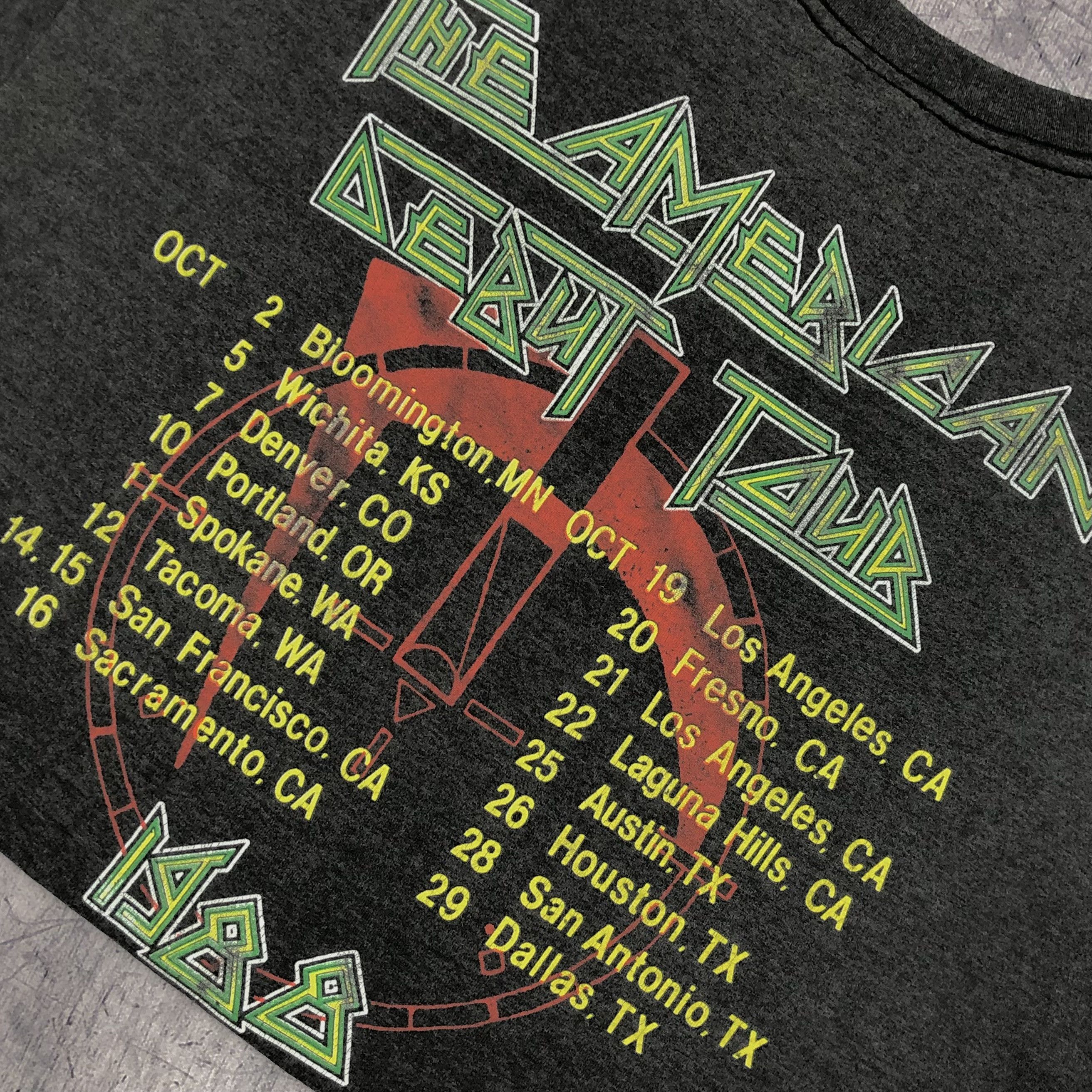 Band Tees 1988 Winger American Debut Tour Tee 80s Size US XL / EU 56 / 4 - 5 Thumbnail
