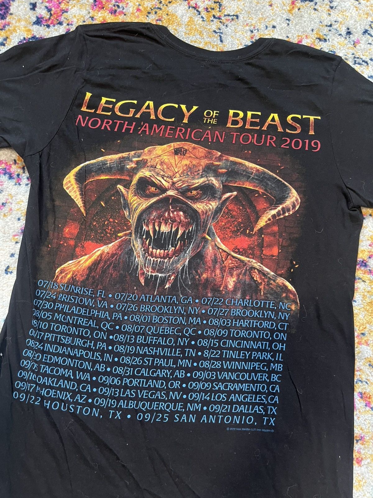 Vintage Iron Maiden Shirt Small Size US S / EU 44-46 / 1 - 4 Thumbnail