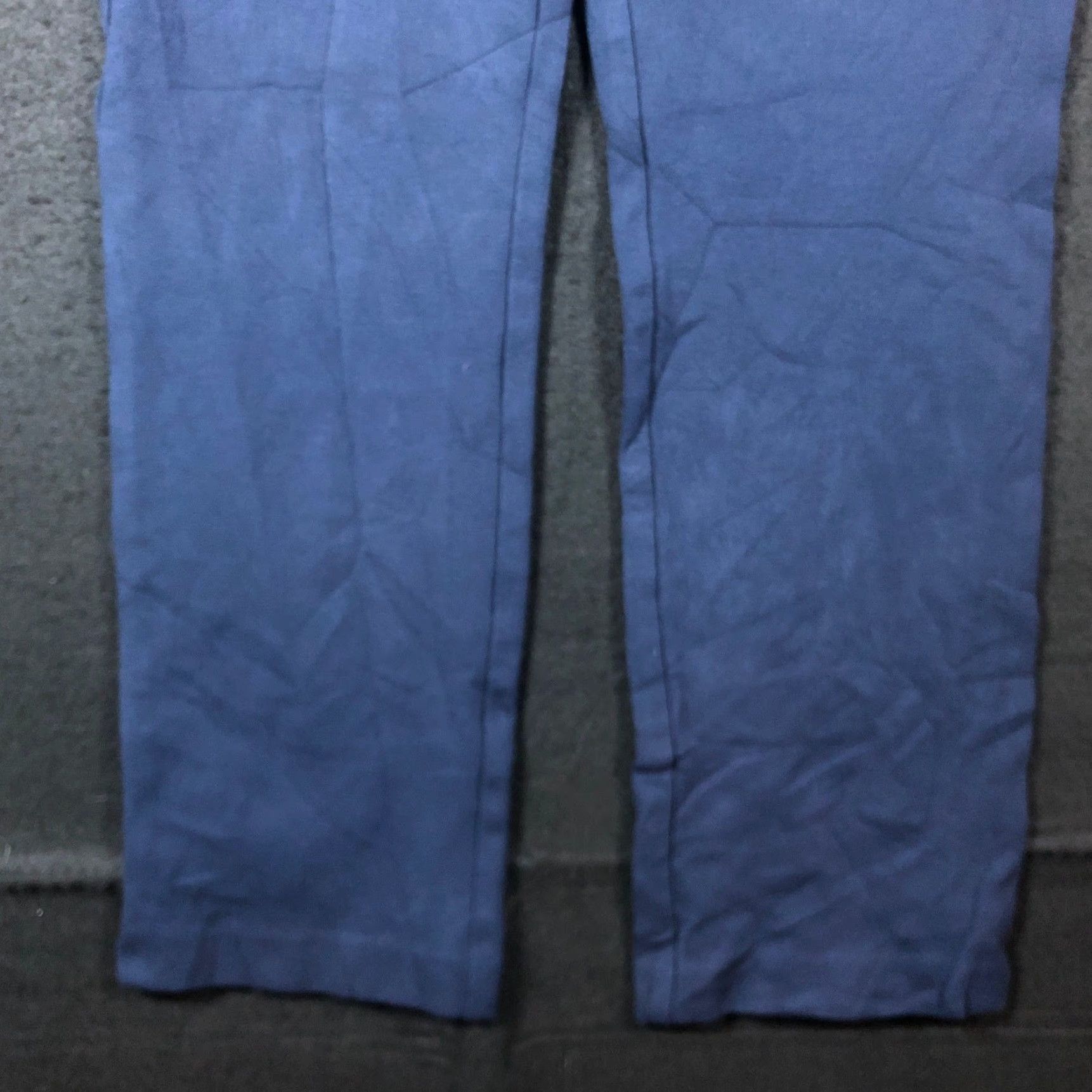 Vintage Chicos Womens Pants Blue Pull On Ankle Rayon Nylon Blend Stretch 1 (M) Size 30" / US 8 / IT 44 - 3 Thumbnail