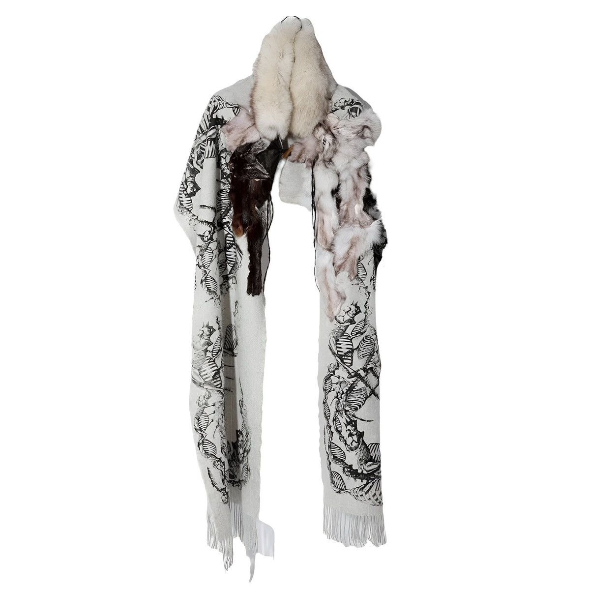 Japanese Brand Shohei takamiya fur scarf Size ONE SIZE - 1 Thumbnail