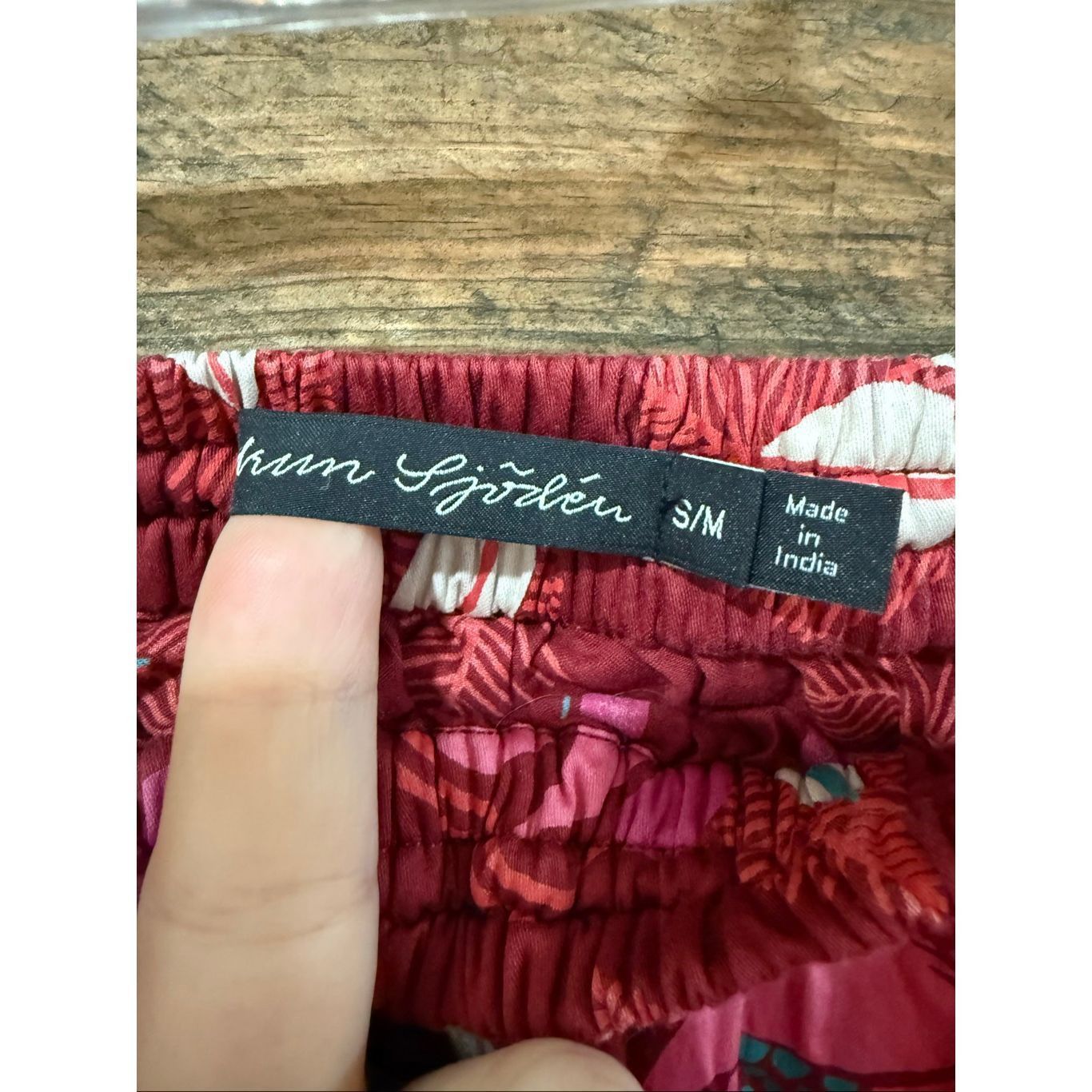 Guru Gudrun Sjoden colorful boho lagenlook skirt size Small / Med Size 30" / US 8 / IT 44 - 2 Thumbnail