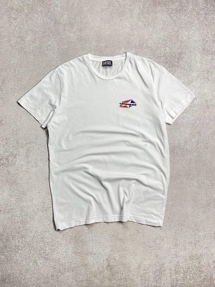 Diesel × Vintage Vintage Diesel Boxy T-shirt Y2K XL Size US XL / EU 56 / 4 - 1 Thumbnail