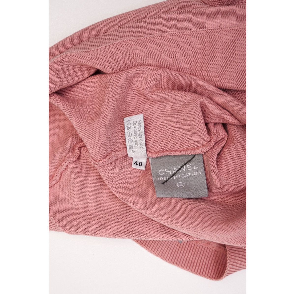 Chanel Chanel CC Logo Knit Pink Top Size M / US 6-8 / IT 42-44 - 7 Thumbnail