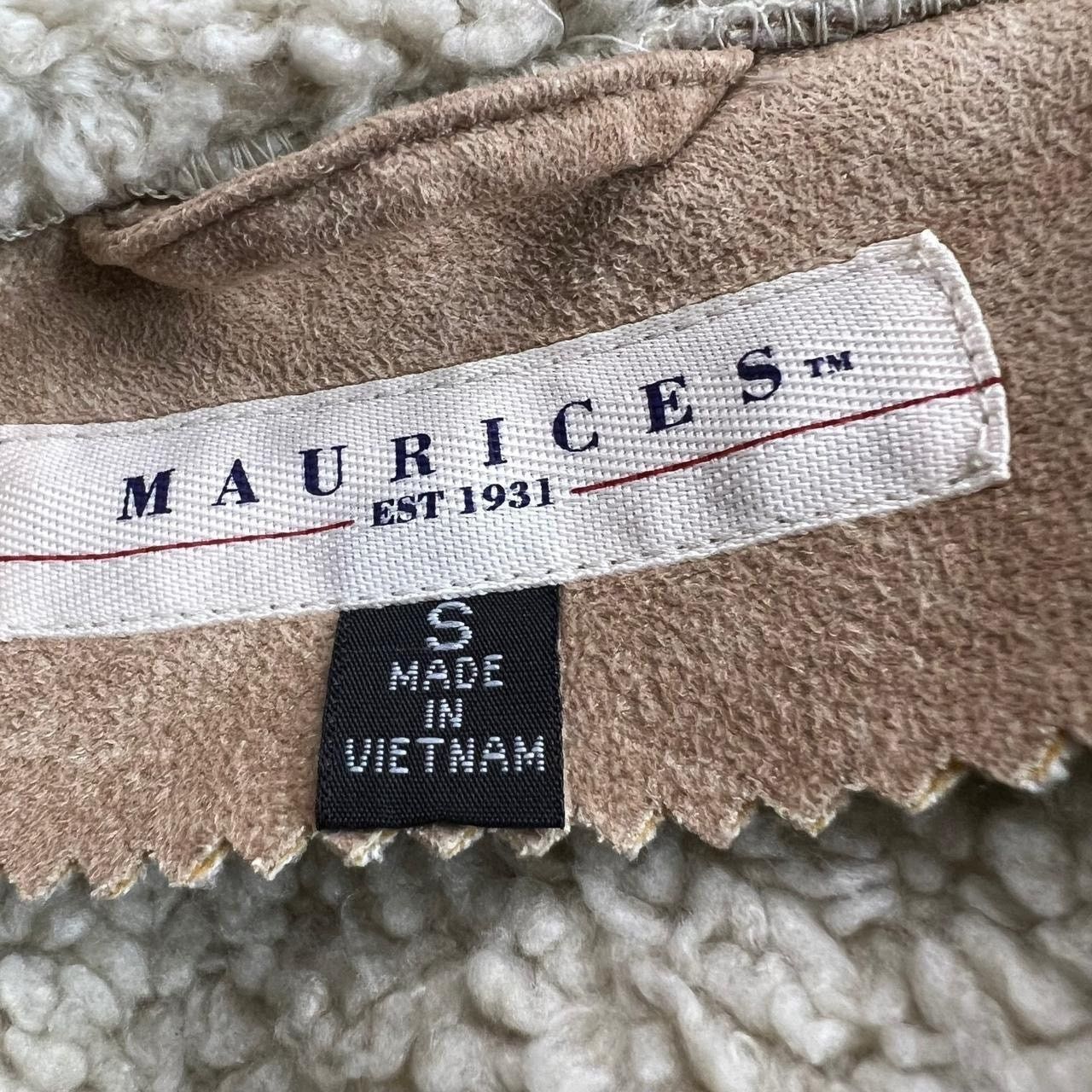 Vintage Y2K Sherpa Lined Zip Front Afghan Coat Faux Suede Size Small Size S / US 4 / IT 40 - 6 Thumbnail