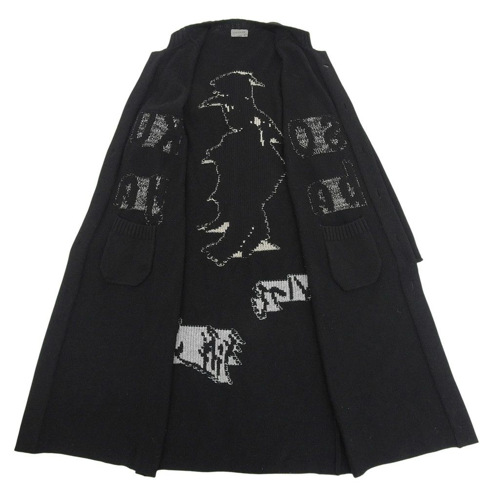 Yohji Yamamoto Yohji Yamamoto POUR HOMME Knit Wool Cardigan Size US L / EU 52-54 / 3 - 3 Thumbnail