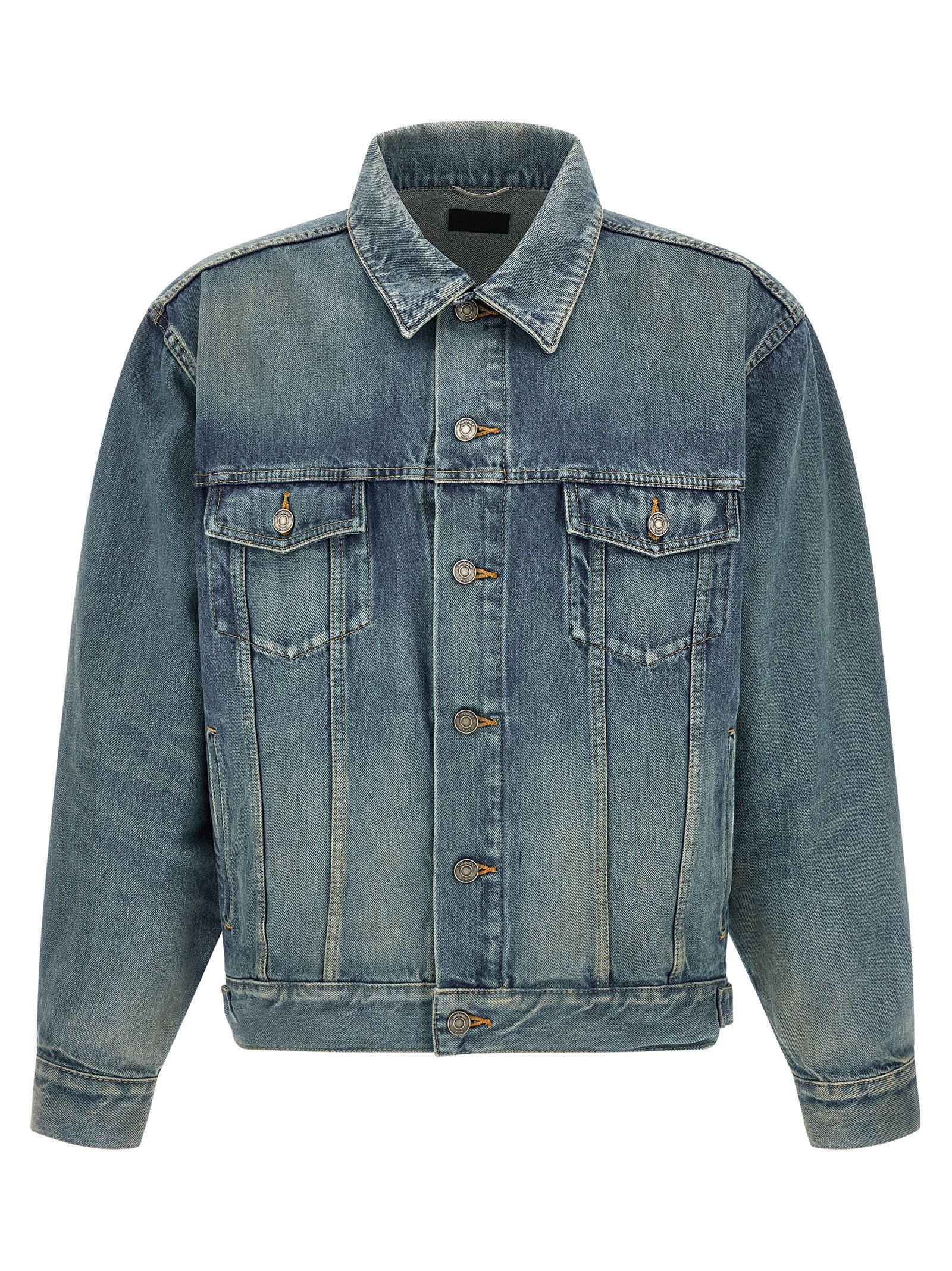 Saint Laurent Paris 'Trucker' jacket Size US M / EU 48-50 / 2 - 1 Thumbnail