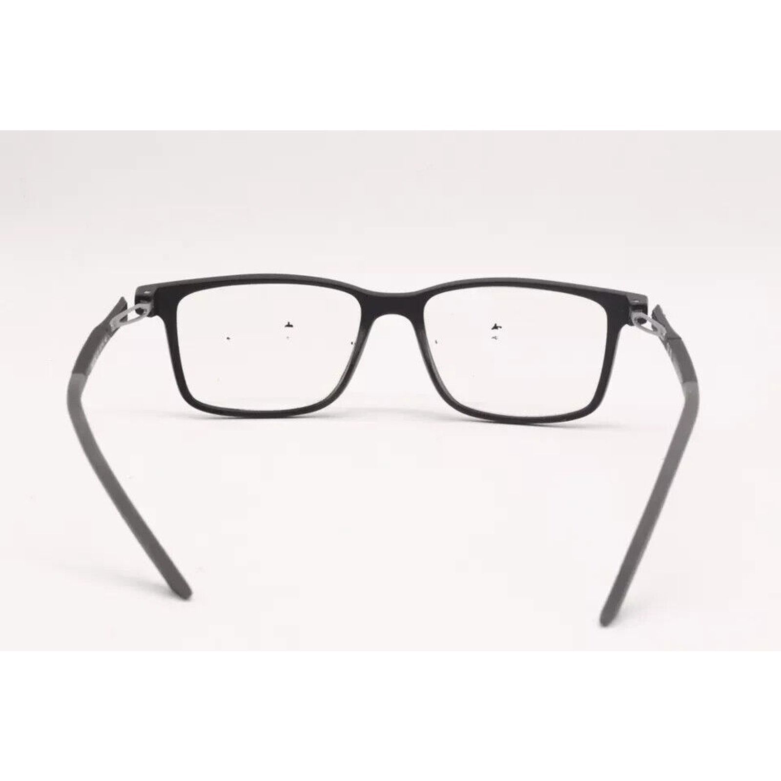 Nike NIKE 7145 001 MATTE BLACK GREY EYEGLASSES FRAMES 53-18 Size ONE SIZE - 2 Thumbnail