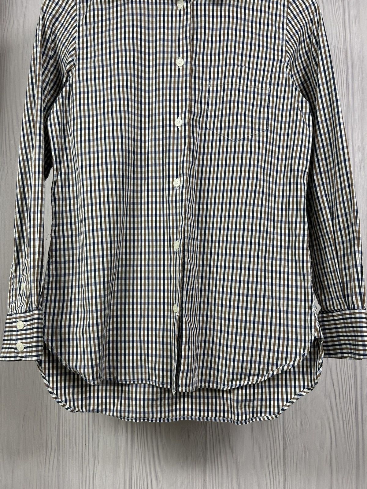 Aquascutum Aquasqutum Iconic Chekered Button Up Shirt Size S Size US S / EU 44-46 / 1 - 4 Thumbnail