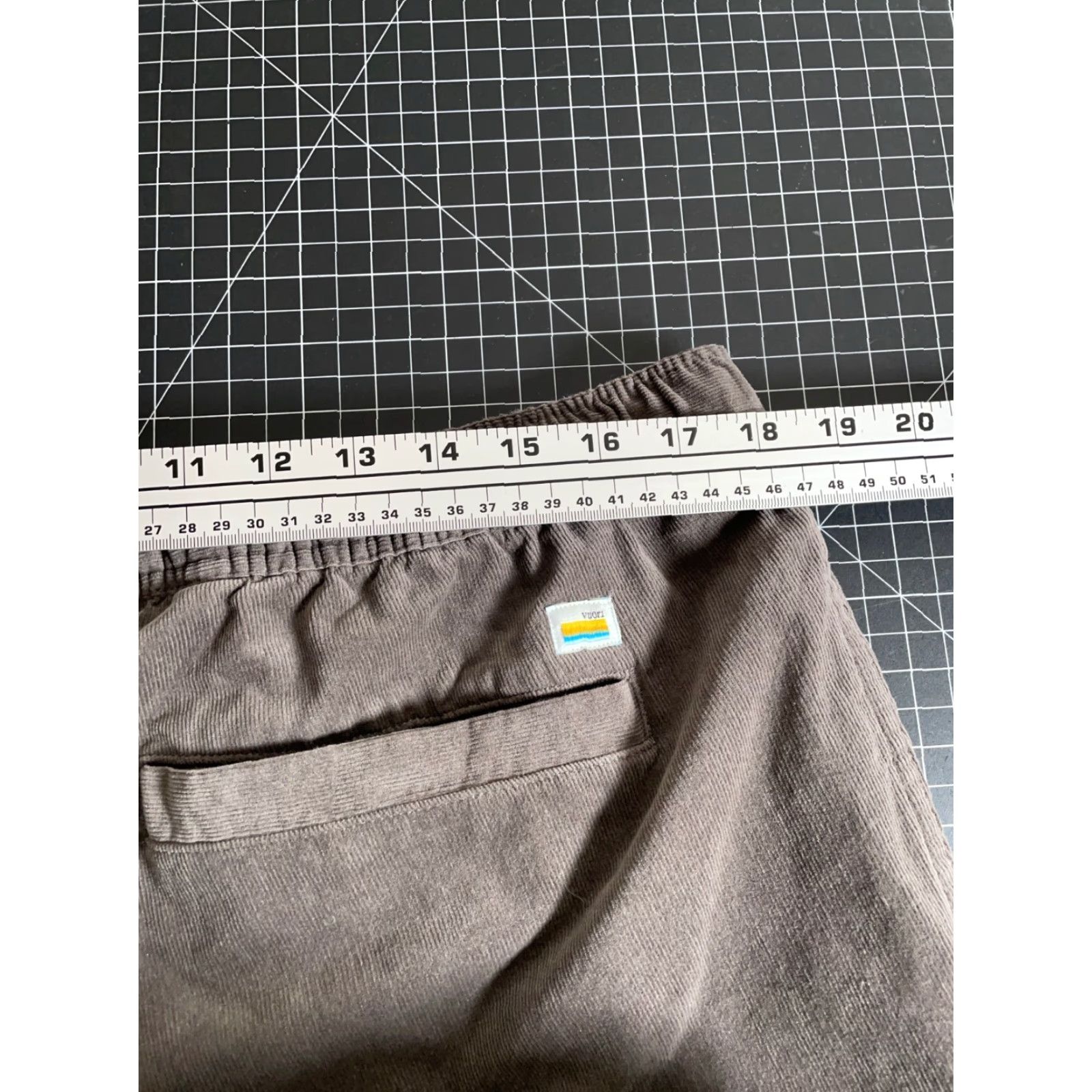 Vuori Vuori Pants Men's 2XL Corduroy Drawstring Zip Fly V440 Cocoa Brown Size US 39 - 5 Thumbnail