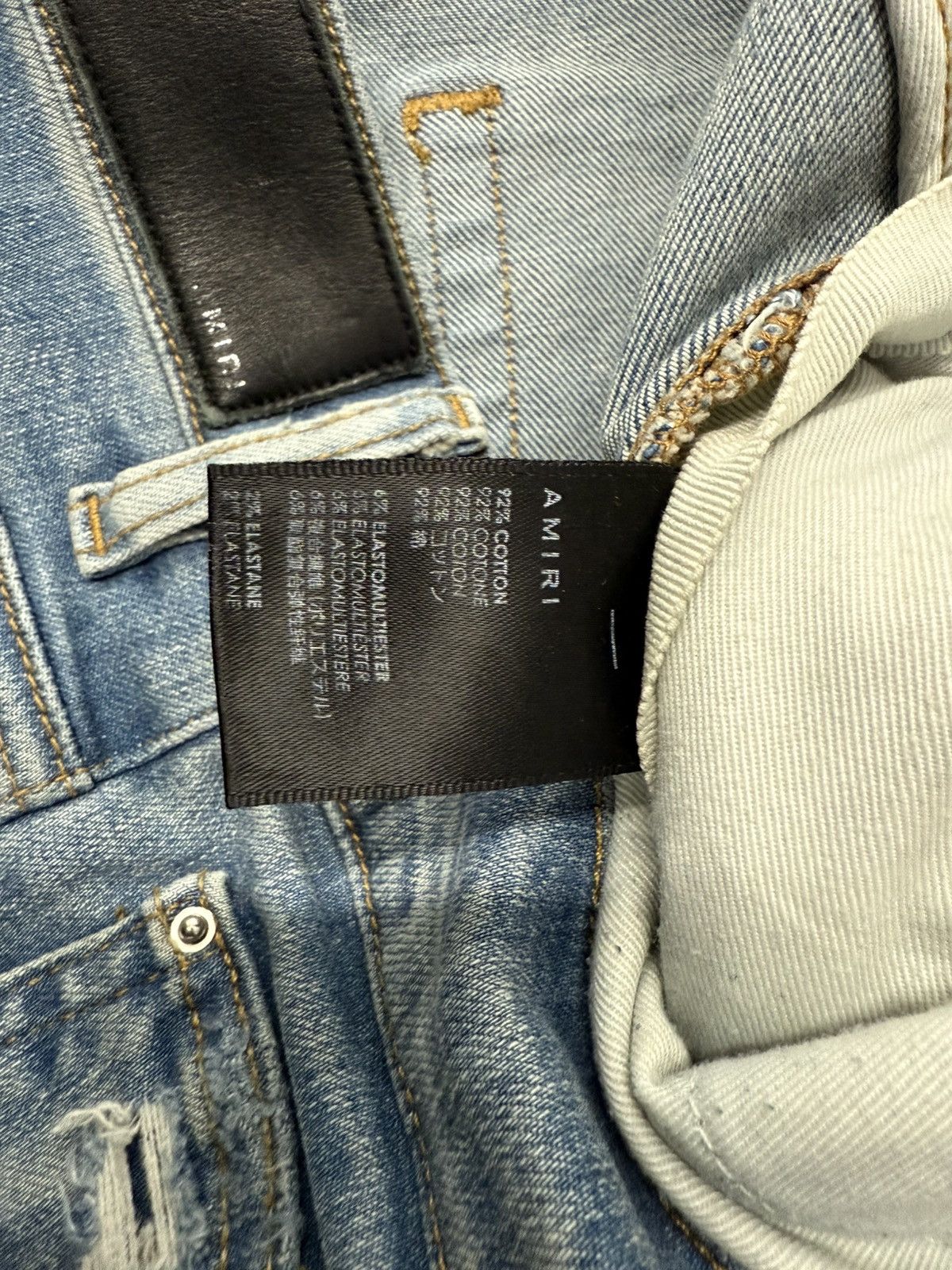 Amiri FLARE BOTTOMS LIGHT BLUE JEANS Size US 32 / EU 48 - 5 Thumbnail