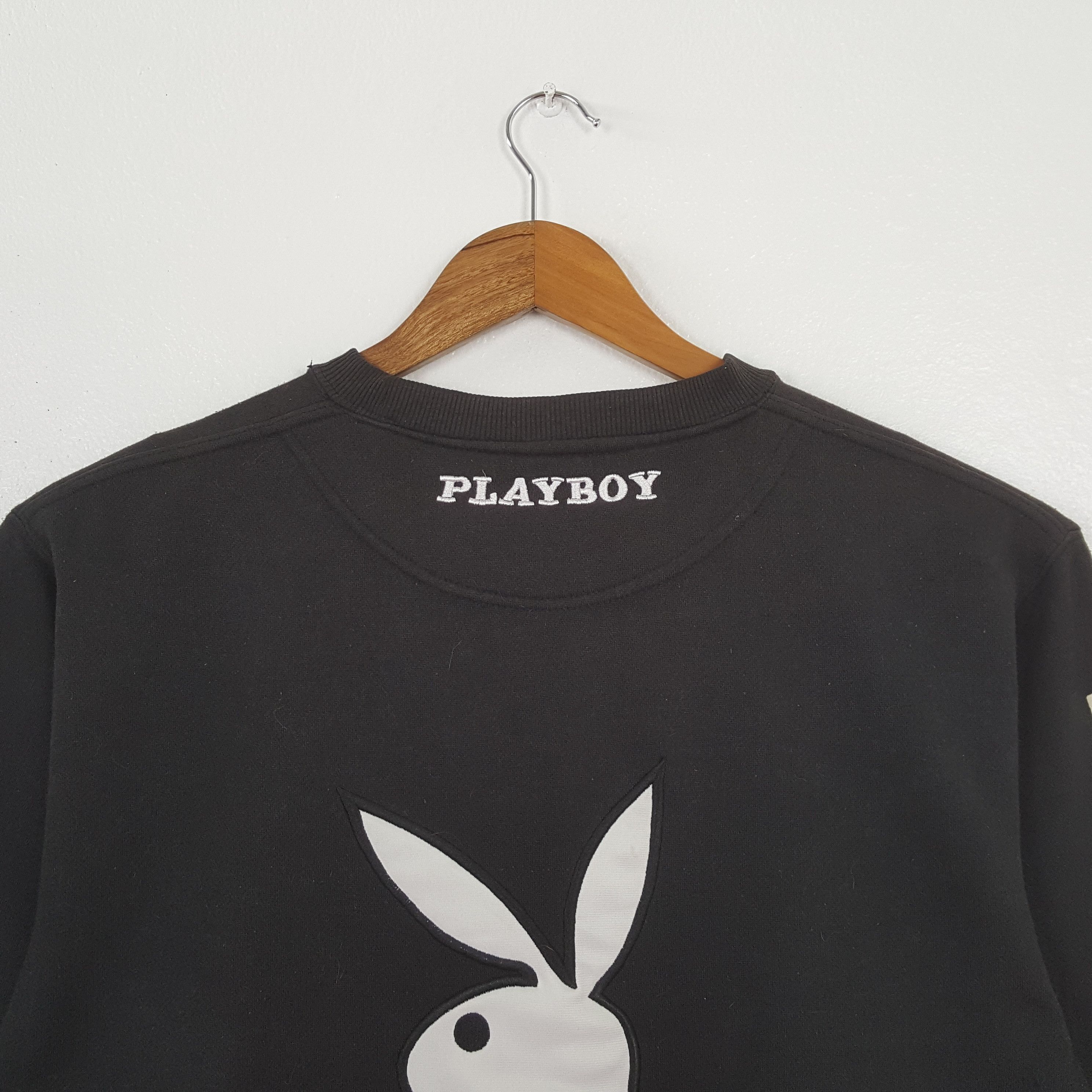 Playboy Vintage Playboy Fashion Brand Streetwear Sweatshirt C313N32 Size US M / EU 48-50 / 2 - 2 Thumbnail