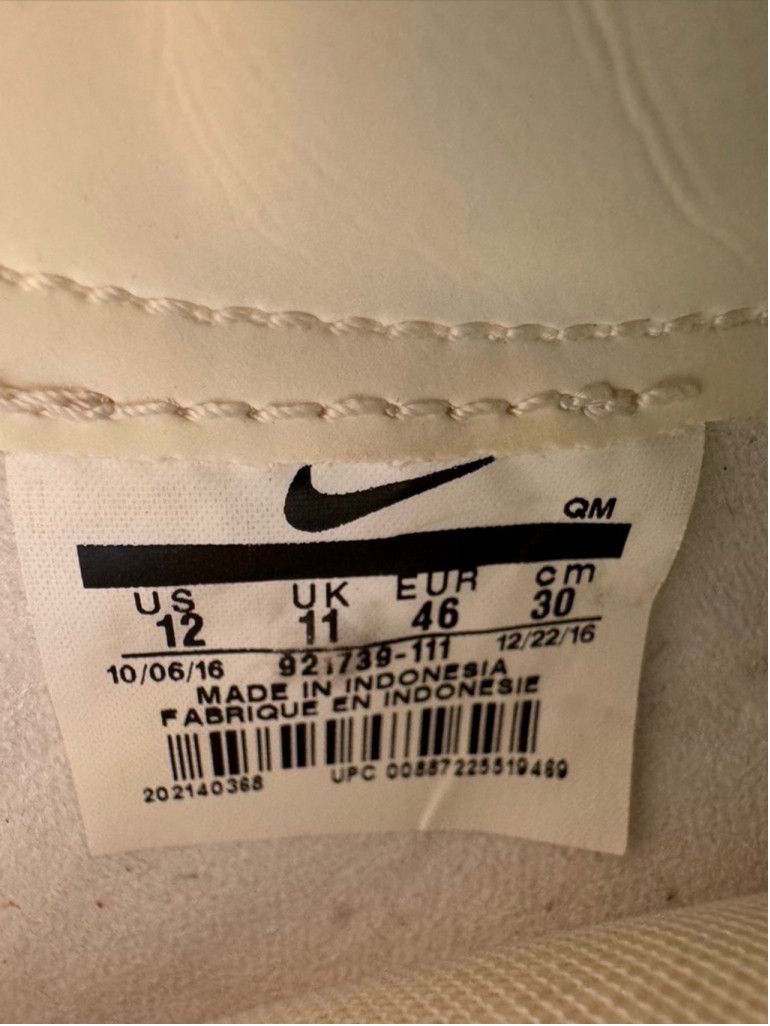 Nike Nike | SB Blazer Low AC Numbers Sail 921739-111 | Sz 12 Size US 12 / EU 45 - 11 Thumbnail