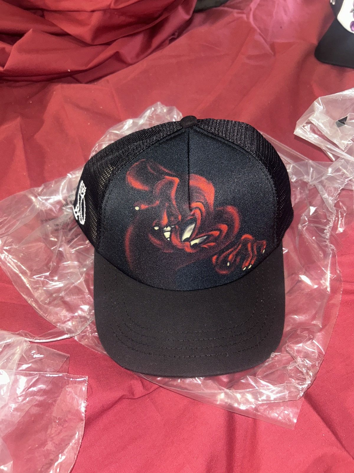 Palace Palace x neighborhood mesh trucker hat denim black | Grailed