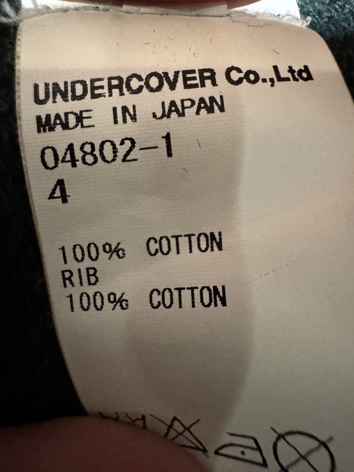 Undercover Undercover Plaid See No Evil Crewneck Large/ XL Size 4 Size US L / EU 52-54 / 3 - 6 Thumbnail
