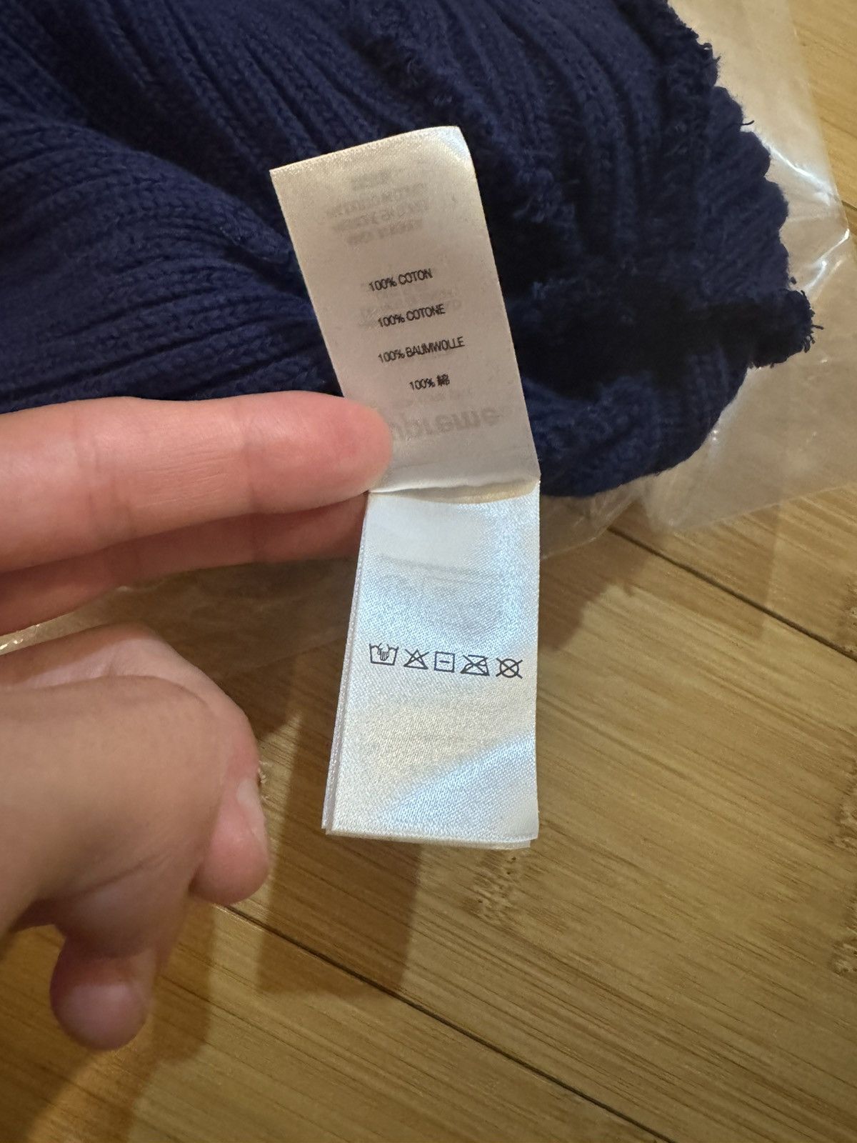 Supreme Supreme S/S25 Overdyed Beanie - Navy Size ONE SIZE - 4 Thumbnail