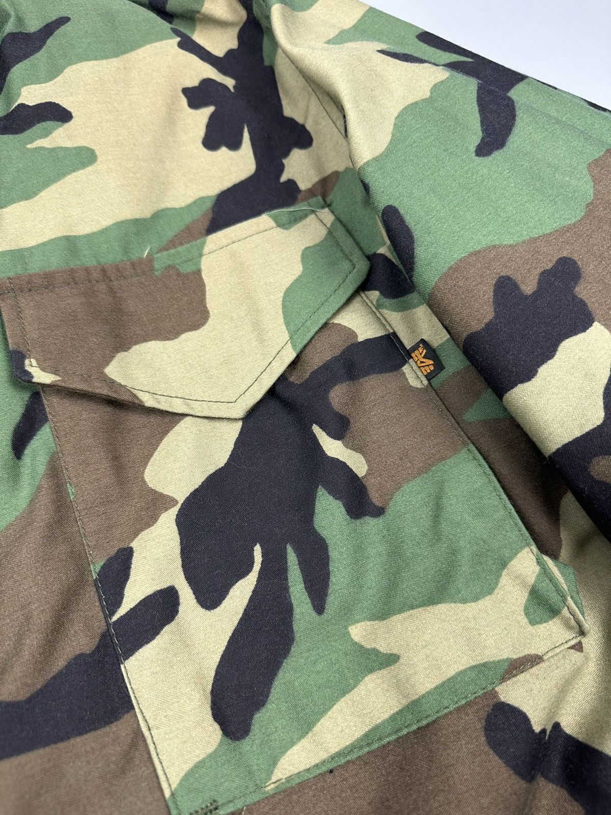 Alpha Industries × Vintage 🔥Rare🔥Vintage Deadstock Alpha Industries M65 Nato Camouflage Size US L / EU 52-54 / 3 - 12 Thumbnail