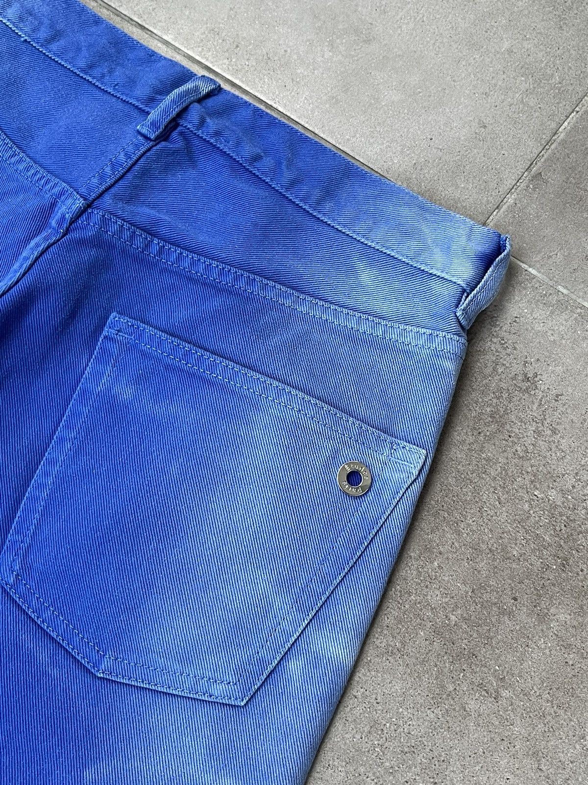 Etudes !DS! SS22 Etudes X Yves Klein Corner Edition Denim Pants Size 32" / US 10 / IT 46 - 20 Thumbnail
