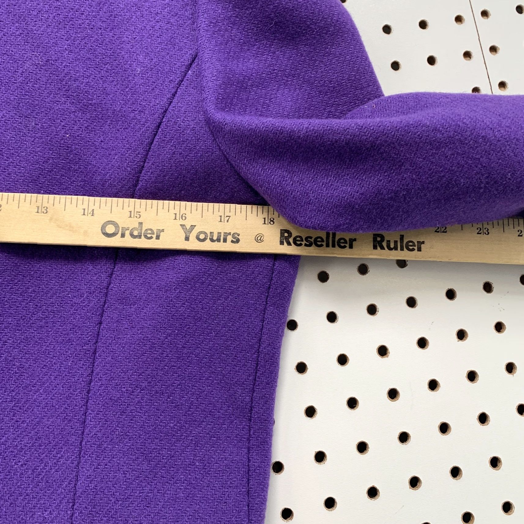 Pendleton VINTAGE Pendleton Wool Blazer Jacket Women's Medium Purple Cardigan USA Size M / US 6-8 / IT 42-44 - 7 Thumbnail