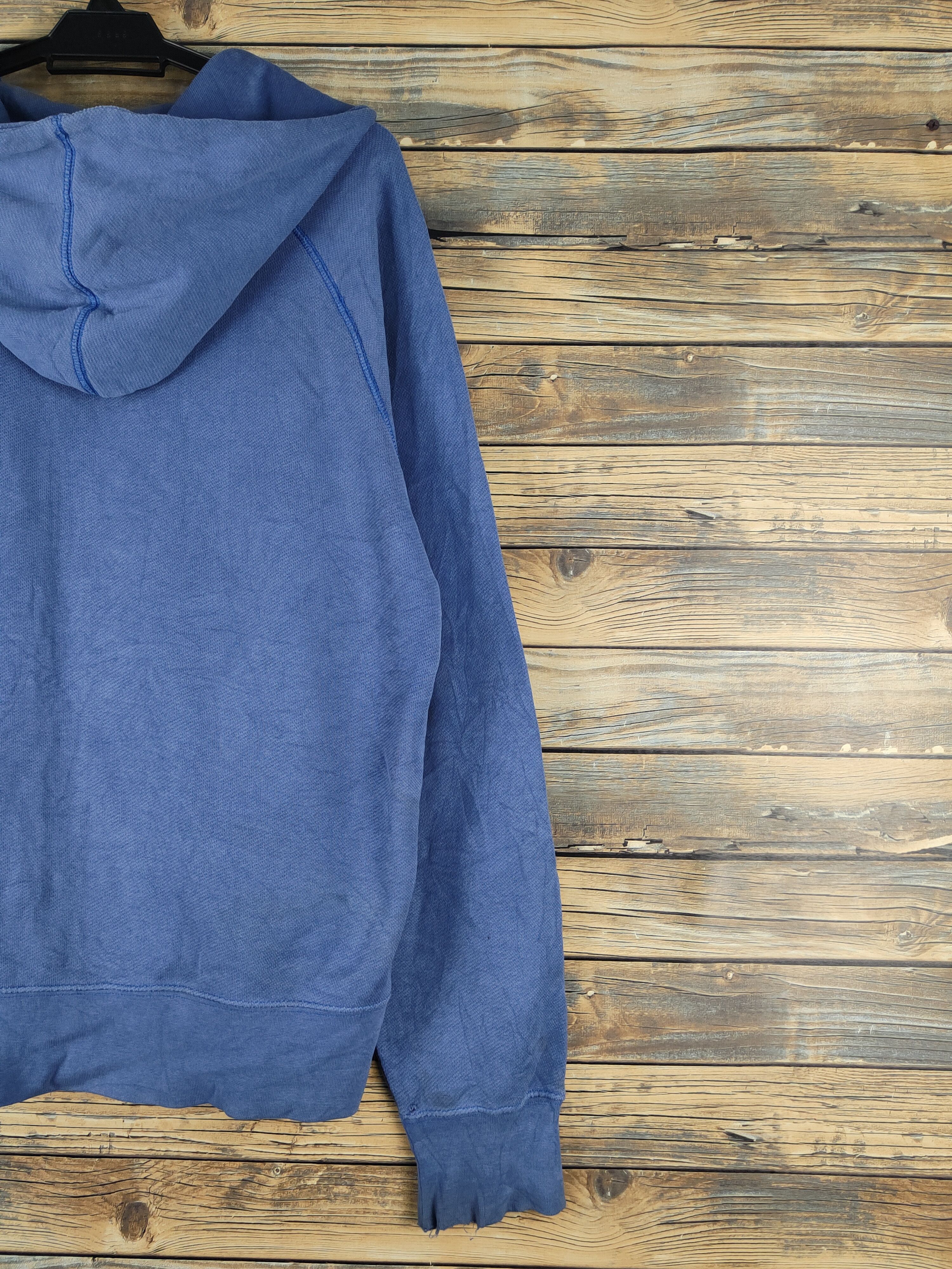 Nike Nike vintage Blue Hoodie Sweaters #W1189 Size US L / EU 52-54 / 3 - 12 Thumbnail