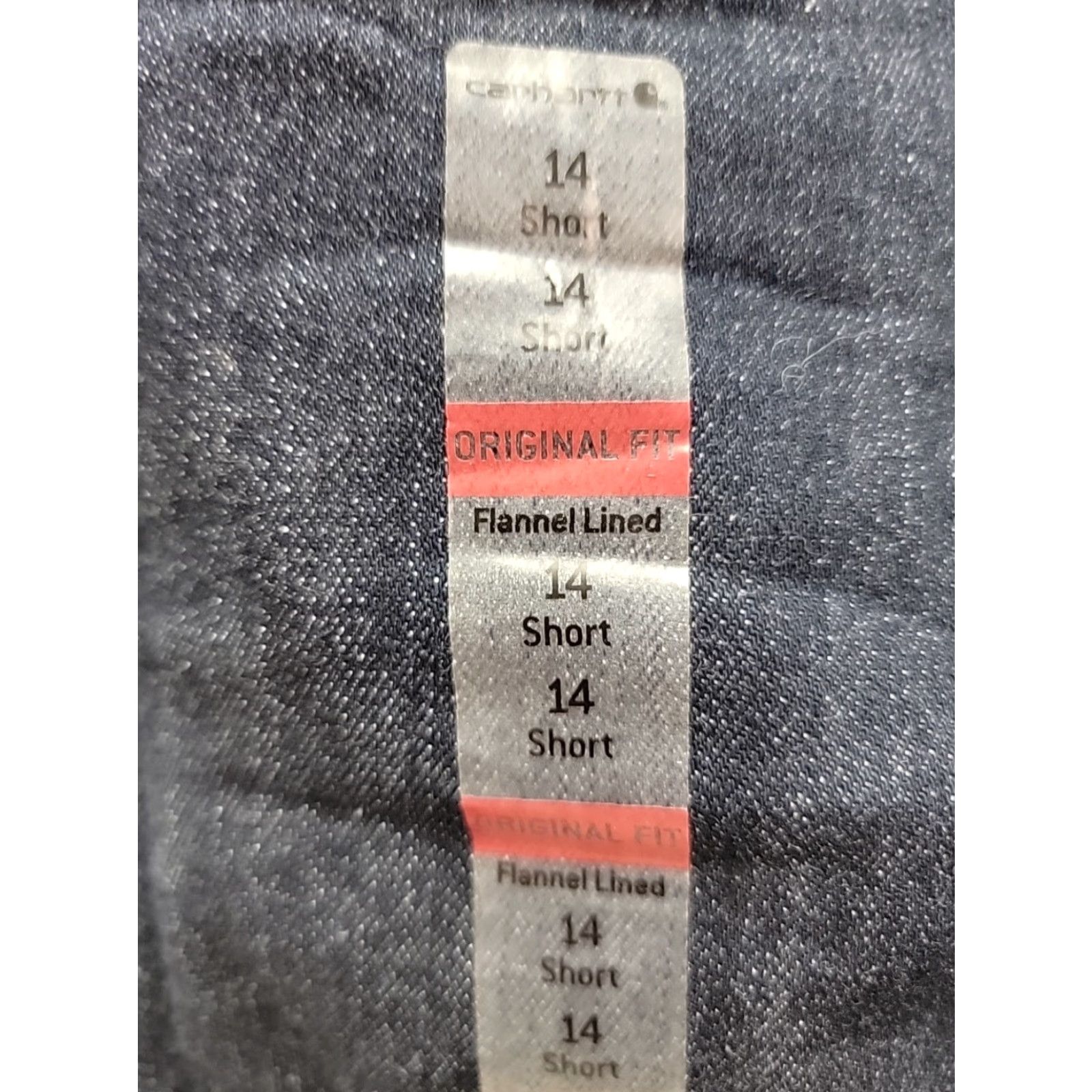 Carhartt Carhartt Jeans 14 Short Original Fit Straight Leg Denim Wash Women Jeans Size 36" / US 14 / IT 50 - 6 Thumbnail