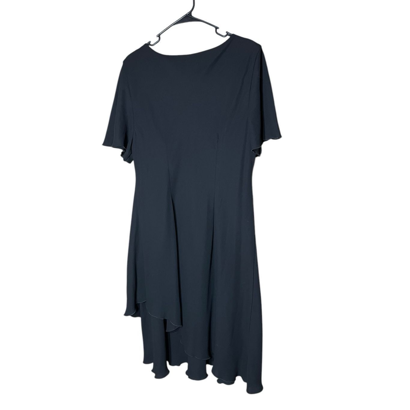Other Vintage S.L. Fashions Black Dress Beaded Size 18 Size XXL / US 16-18 / IT 52-54 - 6 Thumbnail