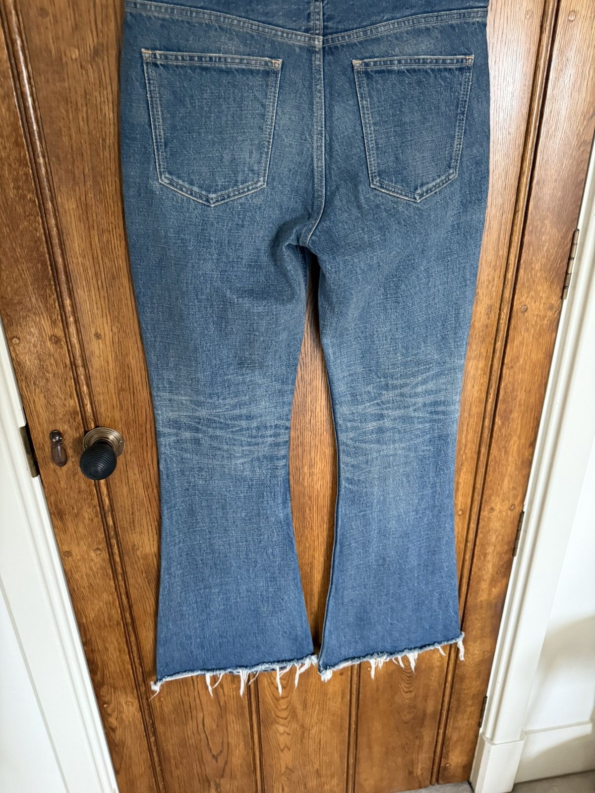 Celine SS24 Grail Celine Marco Union wash Kendrick flares jeans Size US 27 - 14 Thumbnail