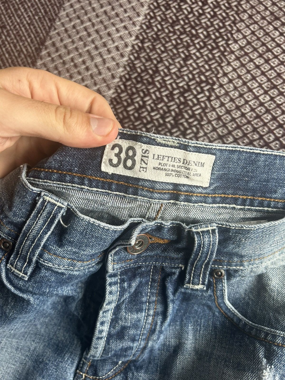 Japanese Brand Japanese Style Distressed Jeans Size 38 Women Faded Y2K Type Size 26" / US 2 / IT 38 - 9 Thumbnail