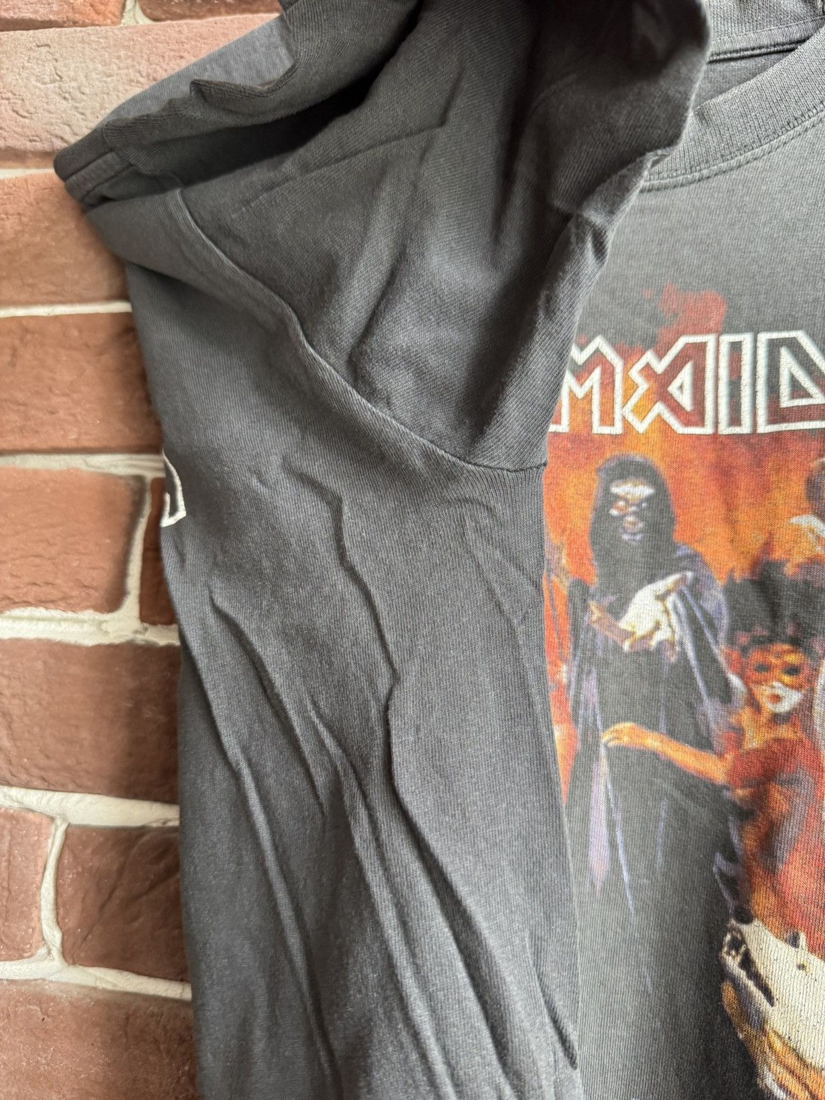 Band Tees Rare Vintage 00s Iron Maiden Dance Death Metal Band Tee XL Size US XL / EU 56 / 4 - 5 Thumbnail