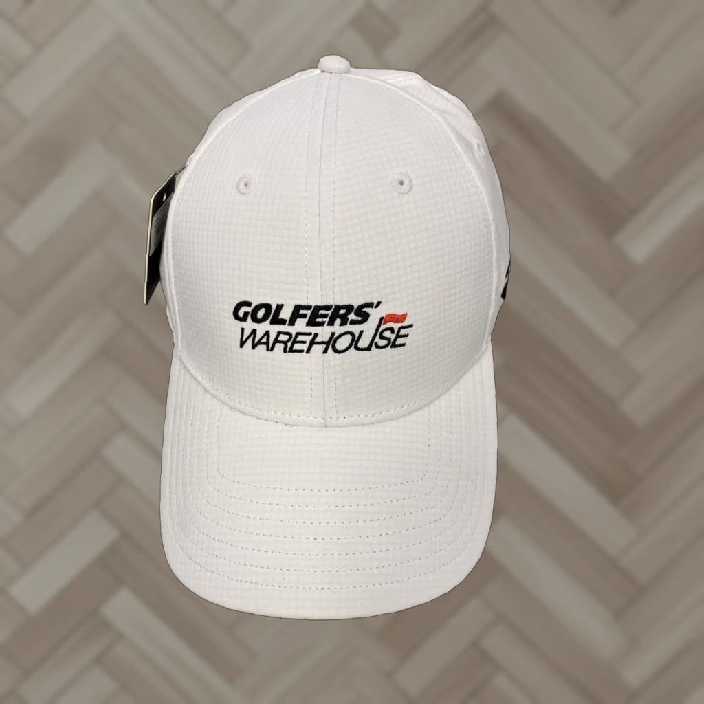 TaylorMade TAYLORMADE White Black Snapback Baseball Cap One Size Mens Golf Hat Size ONE SIZE - 1 Thumbnail
