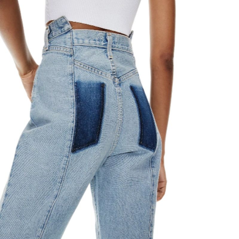 Agolde Agolde Angled Blue Jeans | Size 26 Size 26" / US 2 / IT 38 - 9 Thumbnail