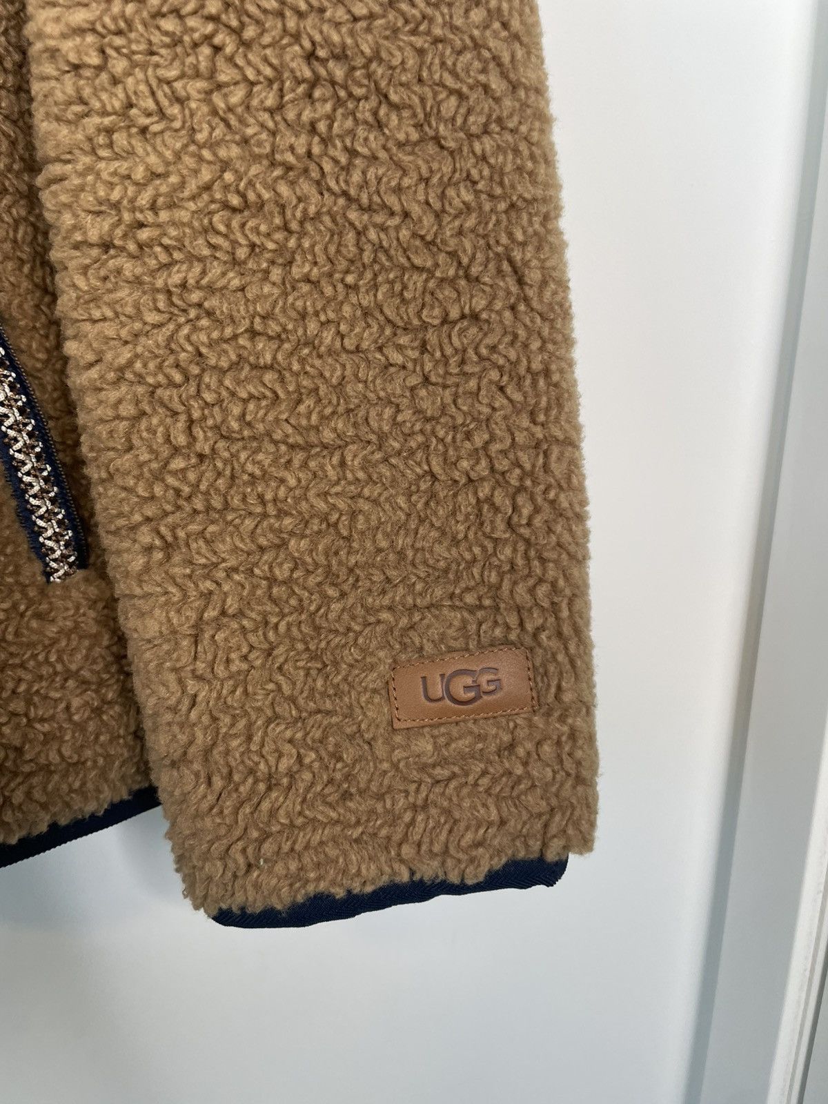 Ugg UGG Tasman Fleece Half Zip Pullover Sweatshirt Brown Medium Size US M / EU 48-50 / 2 - 4 Thumbnail