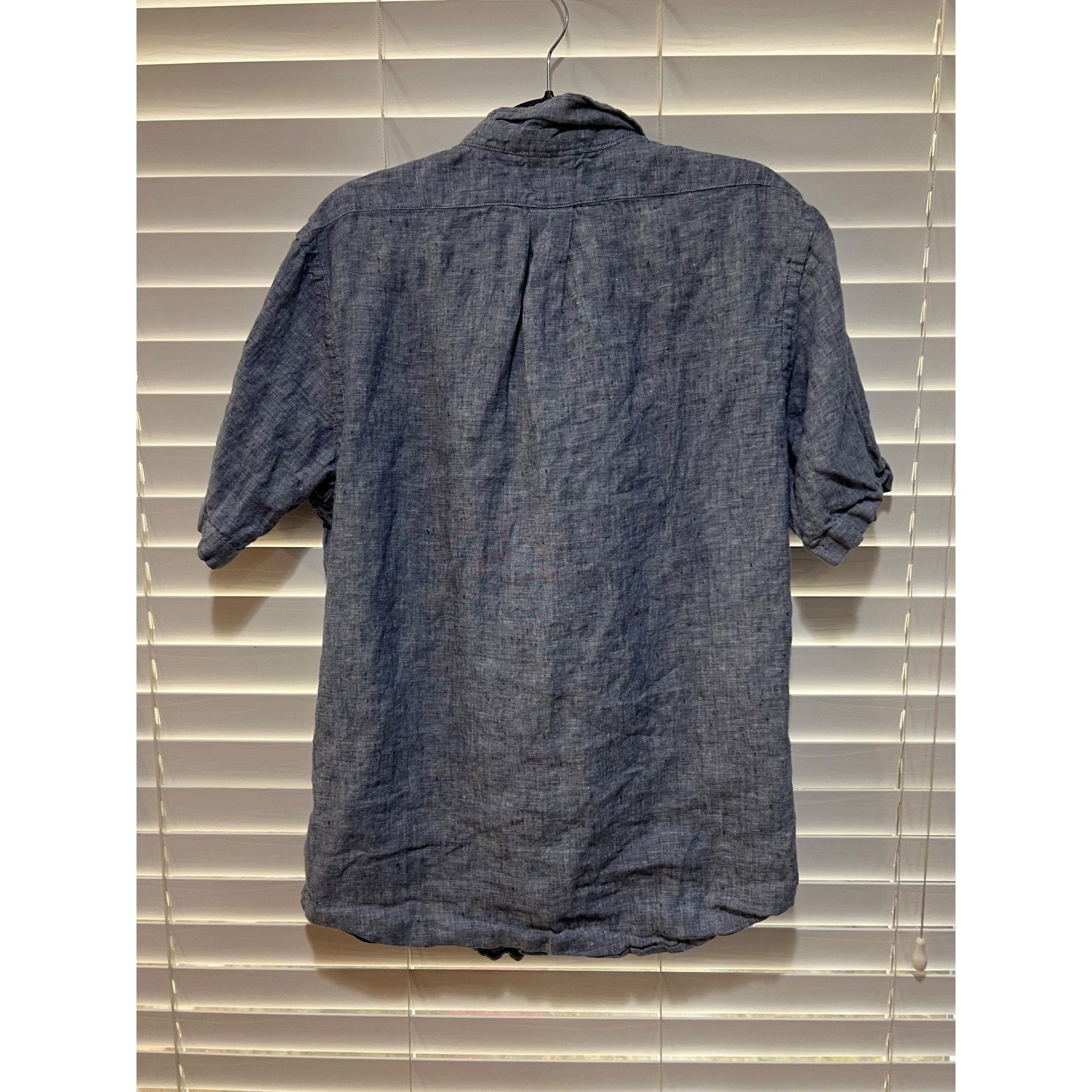 Brooks Brothers Brooks Brothers 100% Linen Short Sleeve Button Up Shirt - Si Size US M / EU 48-50 / 2 - 3 Thumbnail