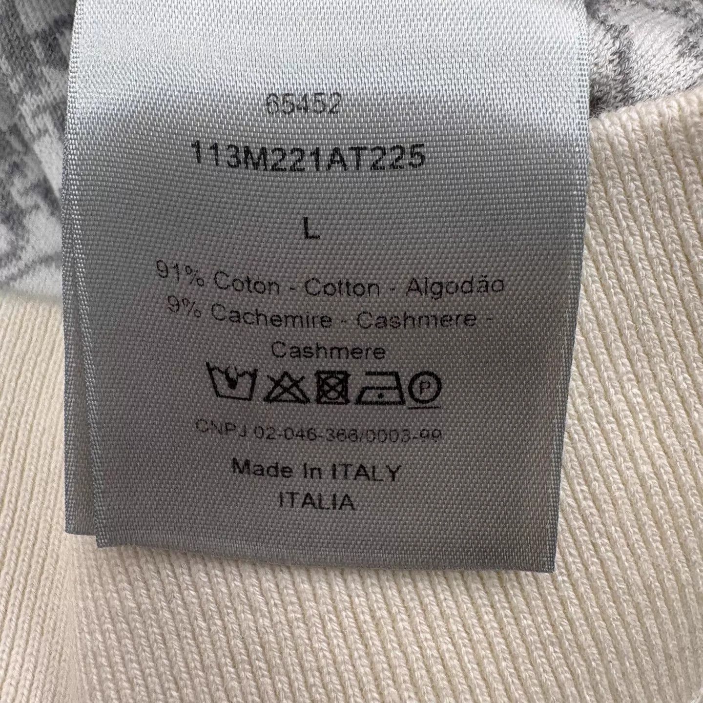 Dior Dior hooded zip jacket L 91% Cotton/Cashmere Italy Size US L / EU 52-54 / 3 - 6 Thumbnail