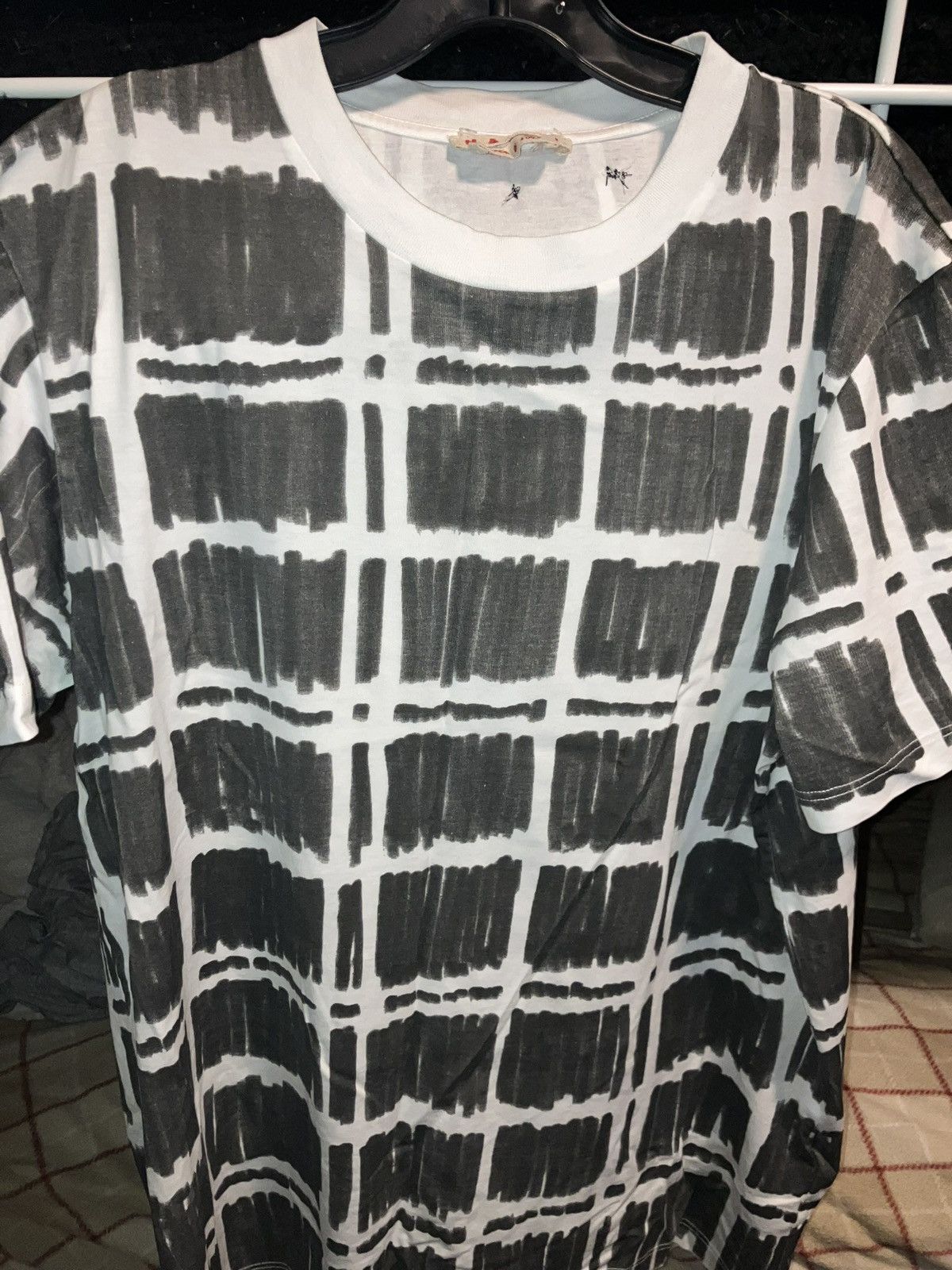 image of Marni Marker Tee in White, Men's (Size XL)