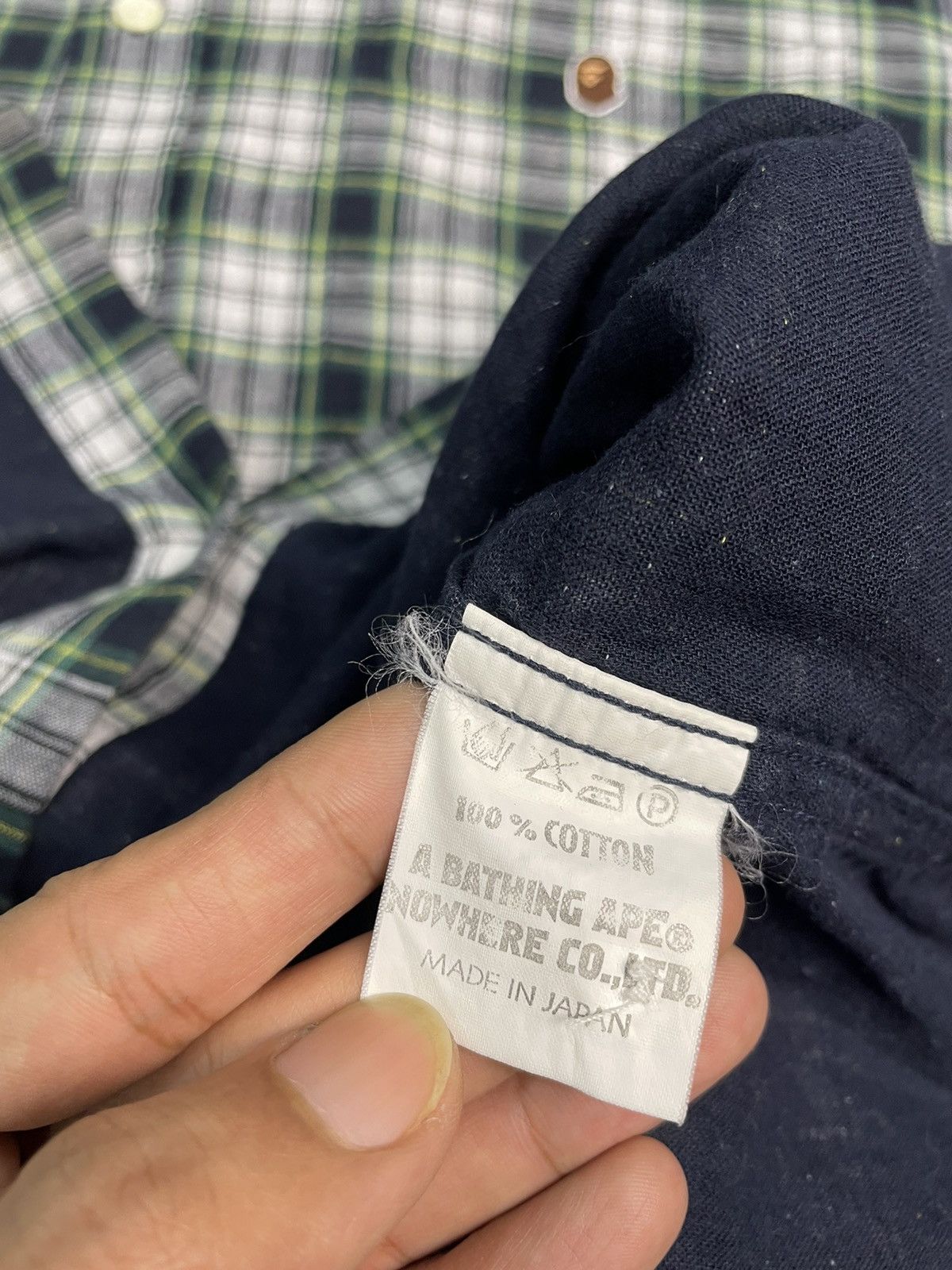 Bape Bape Plaid Shirts Size US M / EU 48-50 / 2 - 7 Thumbnail
