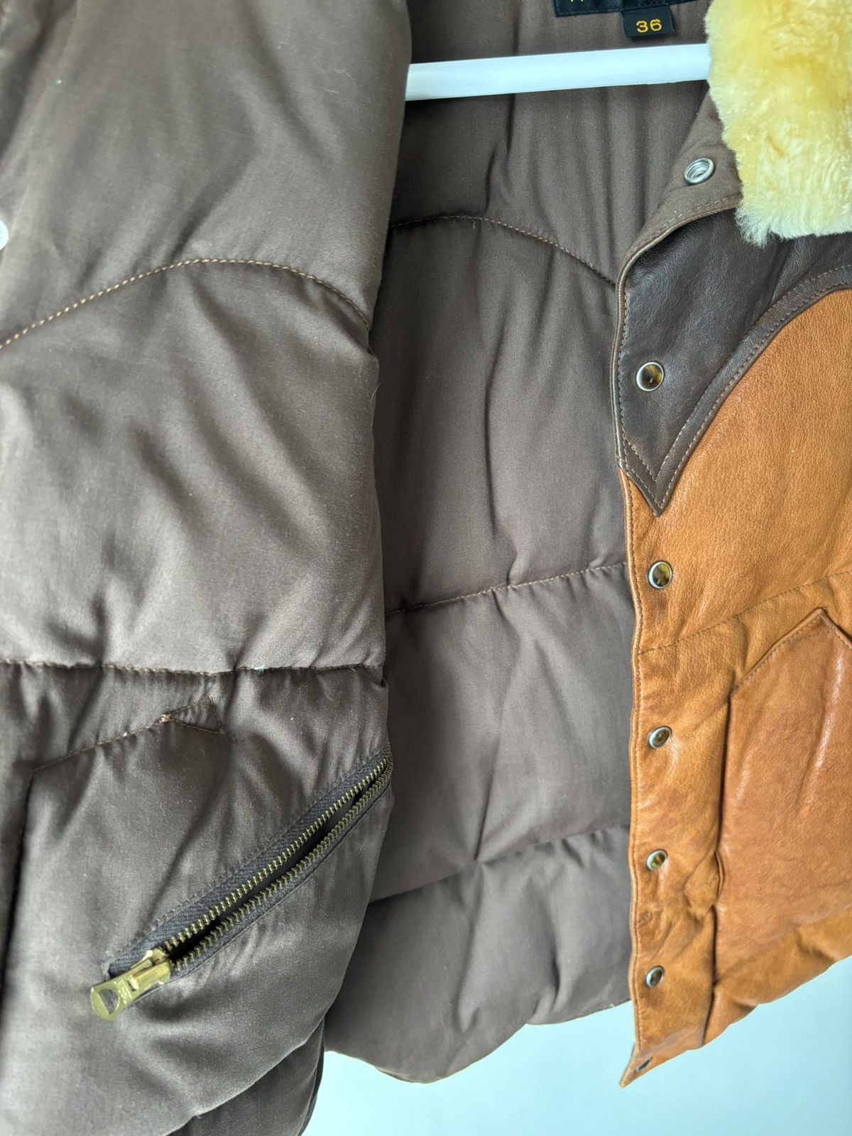 Indian Motorcycle Indian Motorcycle Leather Sherpa Down Vest Size US S / EU 44-46 / 1 - 5 Thumbnail