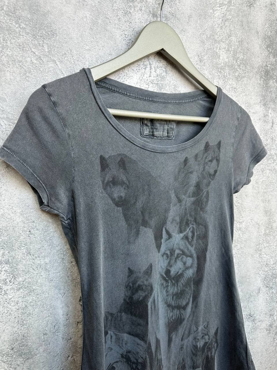 Allsaints AllSaints Spitalfields Nighthunders Tee Wolves T-Shirt Size XS / US 0-2 / IT 36-38 - 3 Thumbnail