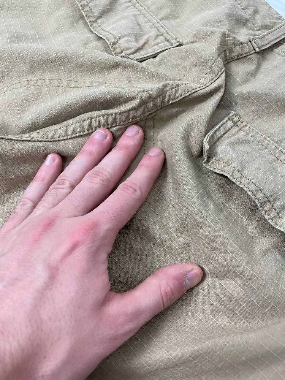 Carhartt Vintage Carhartt WIP Cargo Pants Distissed Work 90s Size US 31 - 14 Thumbnail