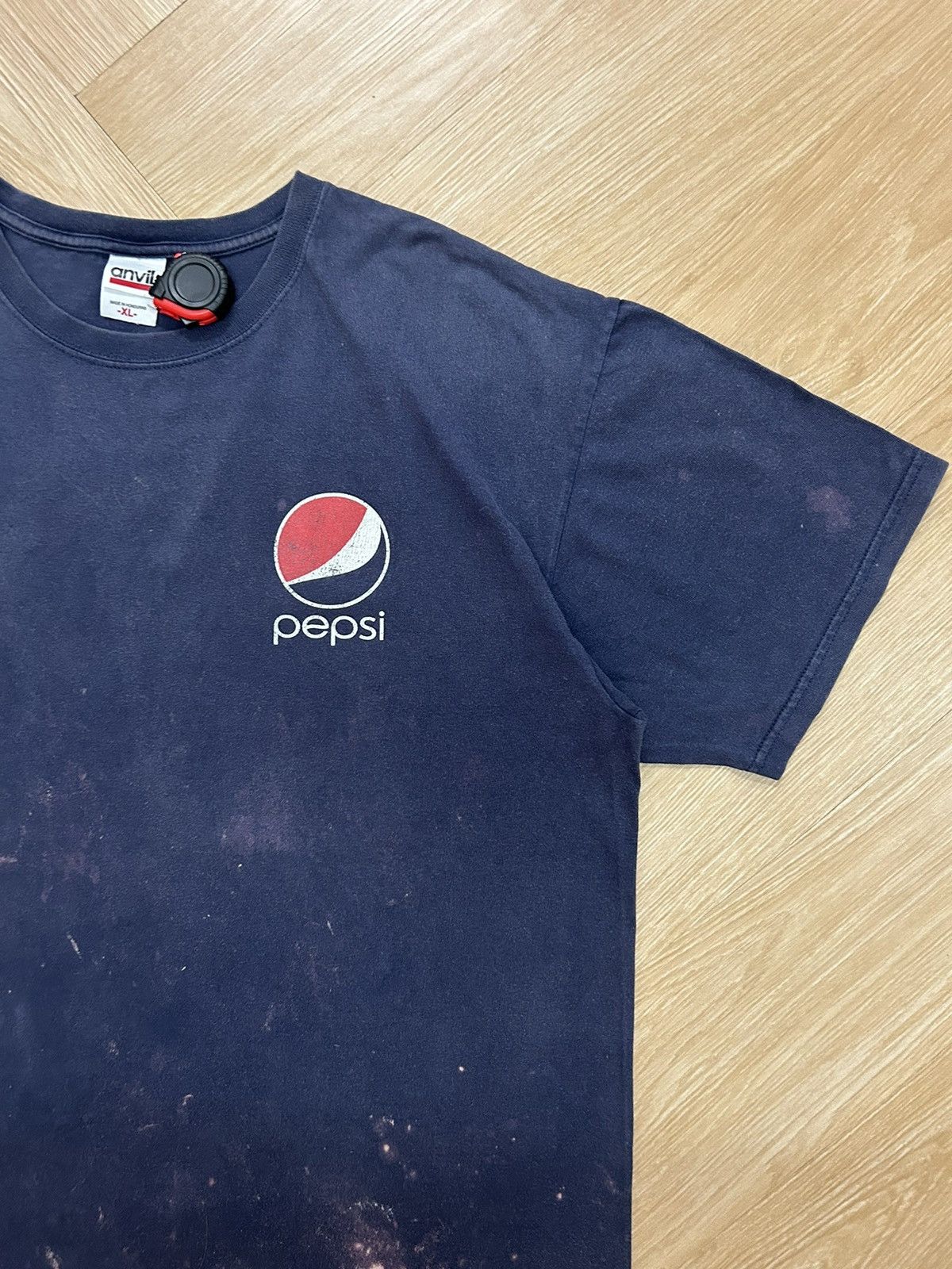 Anvil × Pepsi × Vintage Vintage Sunfaded Pepsi Size US L / EU 52-54 / 3 - 4 Thumbnail