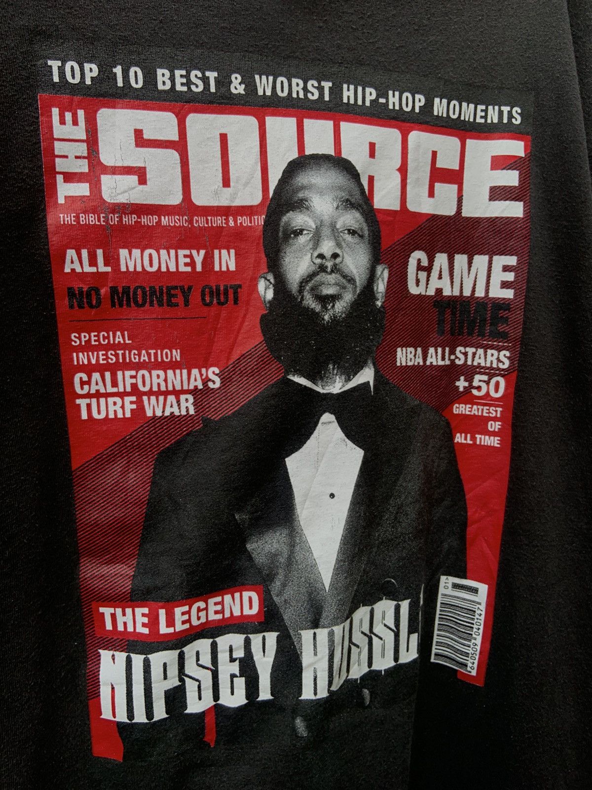 Rap Tees × Vintage Nipsey Hussle T-Shirt Size US XL / EU 56 / 4 - 2 Thumbnail