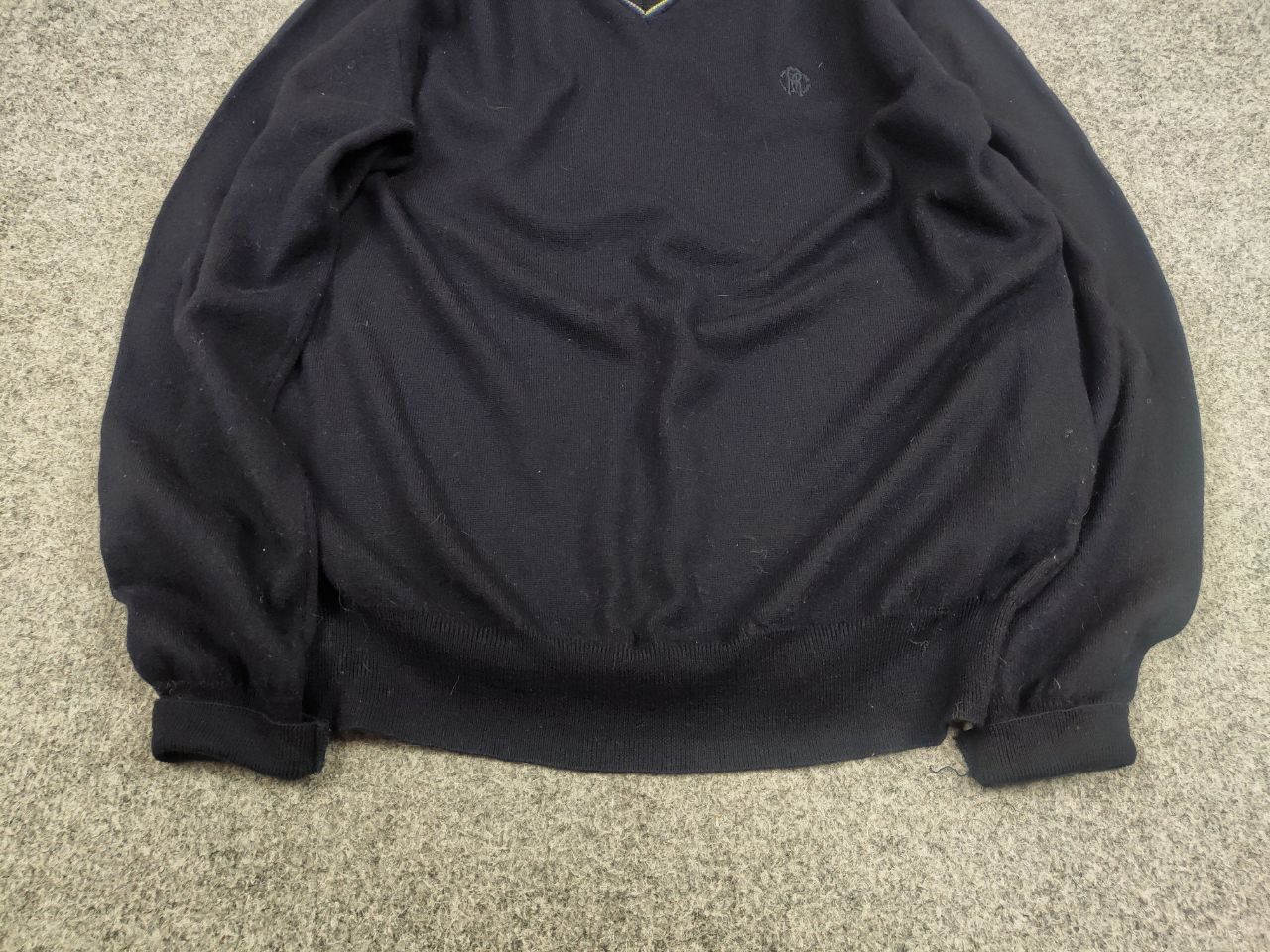 Roberto Cavalli Roberto Cavalli Lana Wool Classic Logo V Nech Light Sweater Size US M / EU 48-50 / 2 - 9 Thumbnail