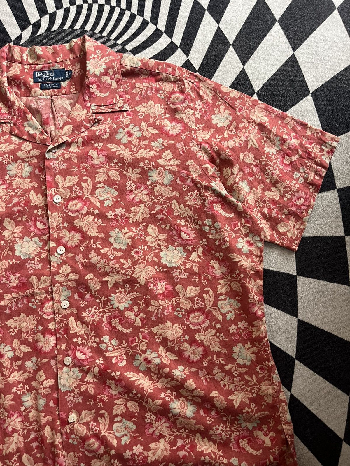 Polo Ralph Lauren Vintage Polo Ralph Lauren Hawaii Flowers aop 90’s Shirt Size US XL / EU 56 / 4 - 9 Thumbnail