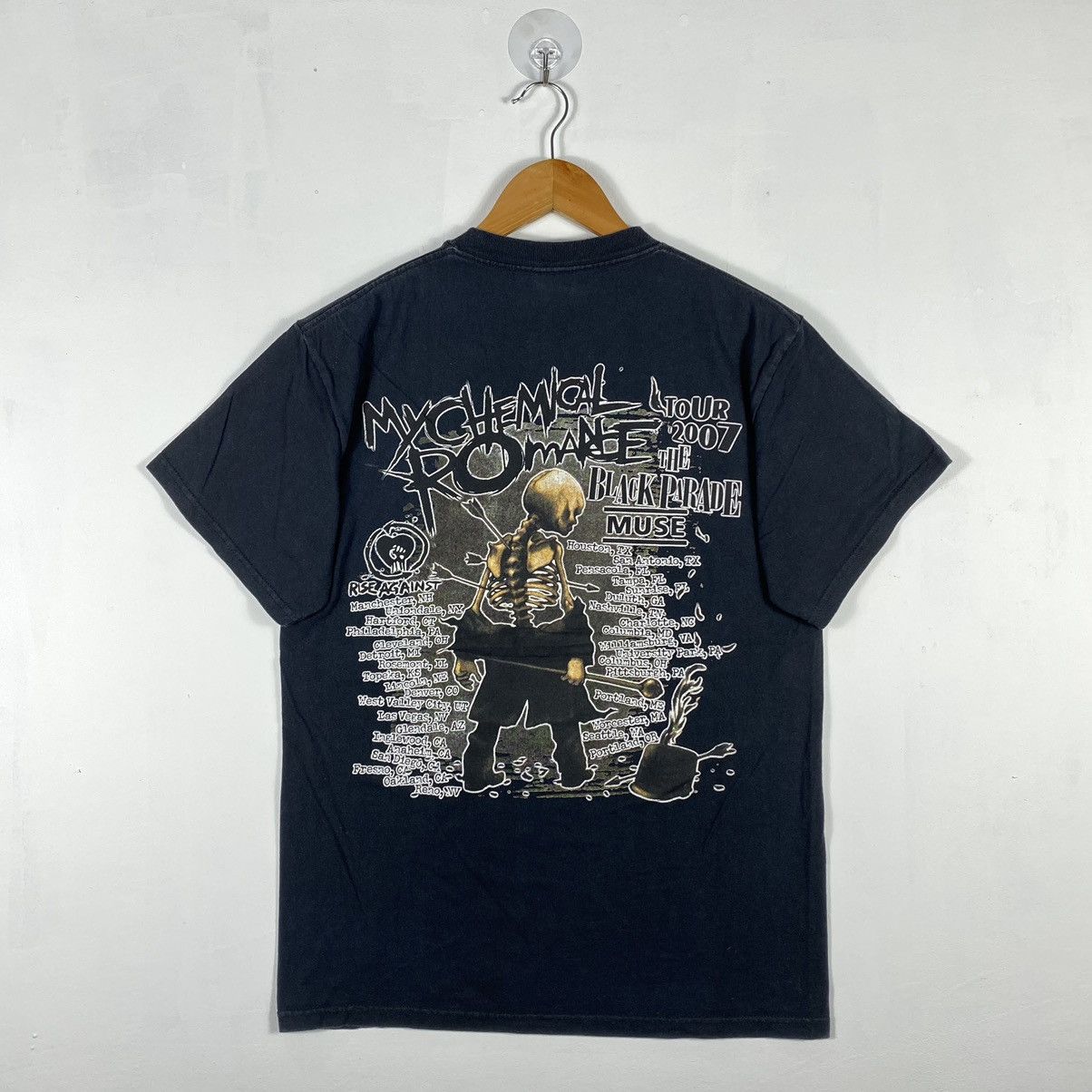 My Chemical Romance × Vintage Vintage MY CHEMICAL ROMANCE The Black Parade Tour 2007 Tee Size US M / EU 48-50 / 2 - 7 Thumbnail